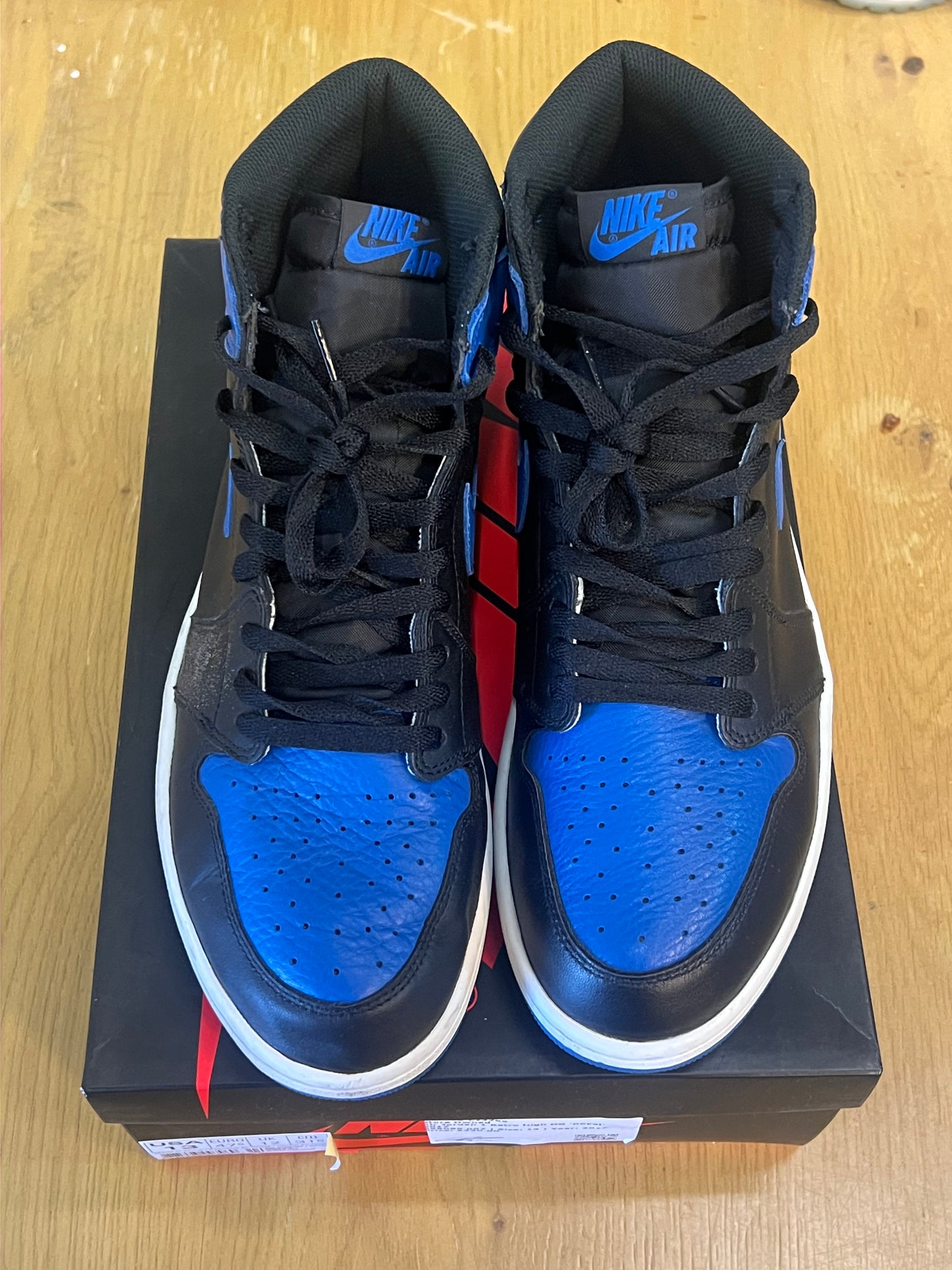 AIR JORDAN 1 RETRO HIGH OG ROYAL Used Sz 13