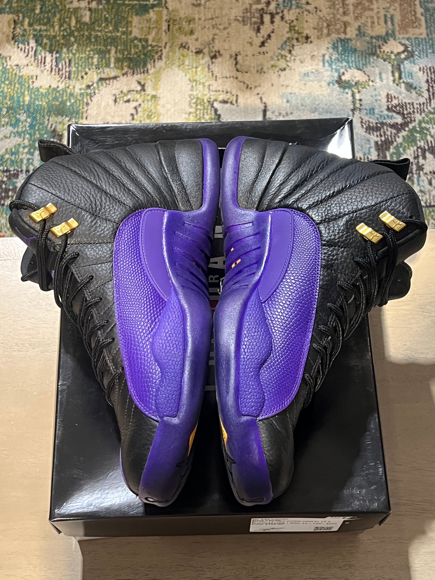 Jordan 12 field purple used sz 13 RB