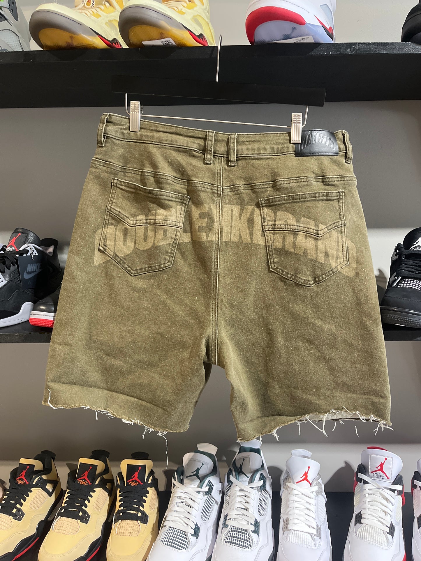 Double K Olive Shorts
