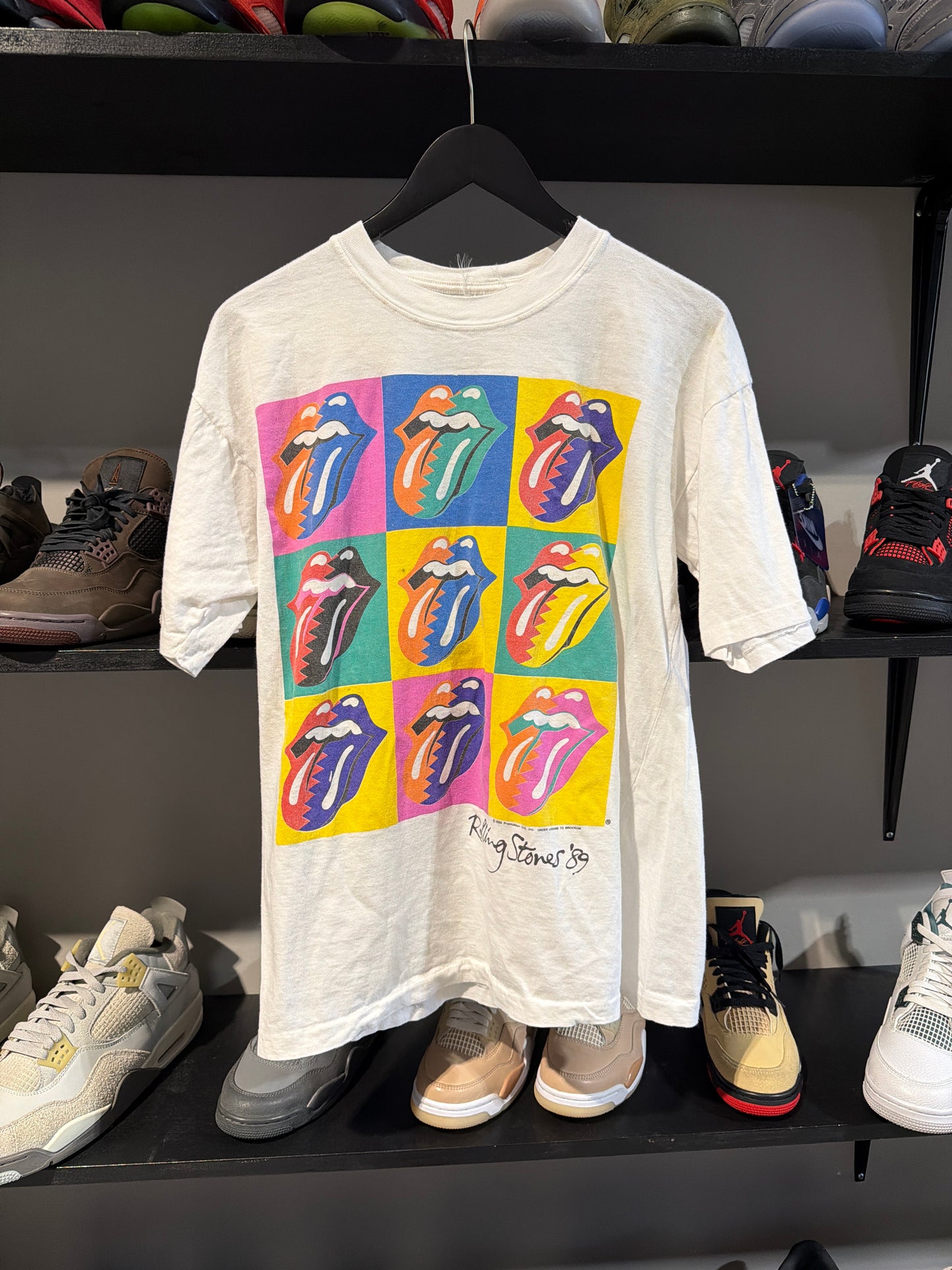 Vintage Rolling Stones 89 Tour Tee