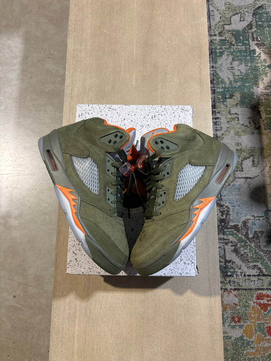 Jordan 5 Olive Used Sz 8