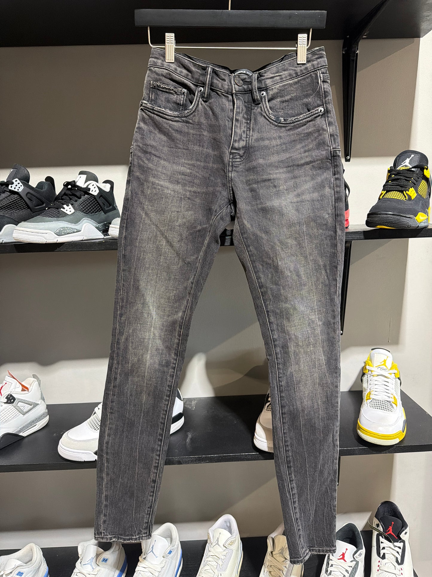 Purple p001 Black Reg Jeans