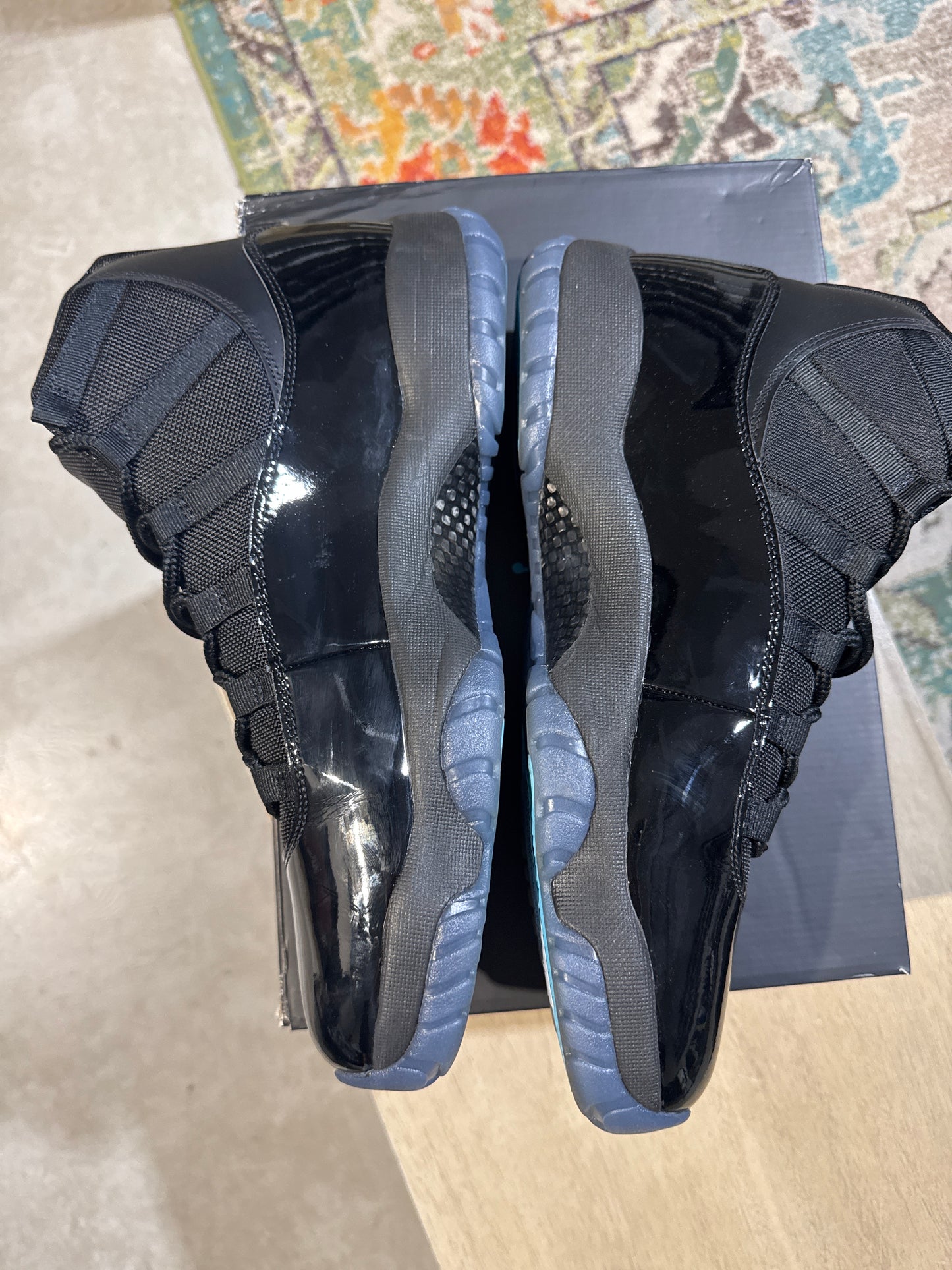 Jordan 11 Gamma Blue Used Sz 13