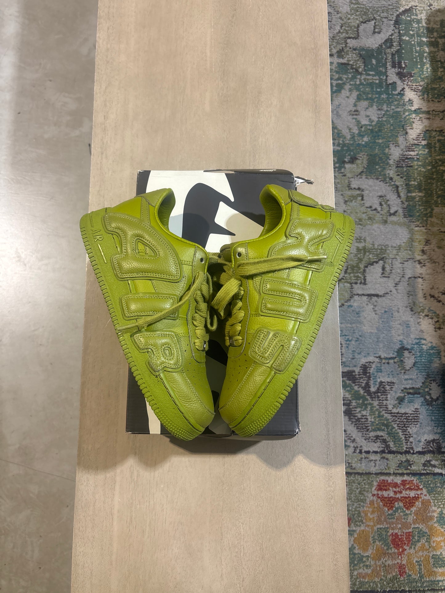 Nike Cpfm Air Force 1 Moss Used Sz 8