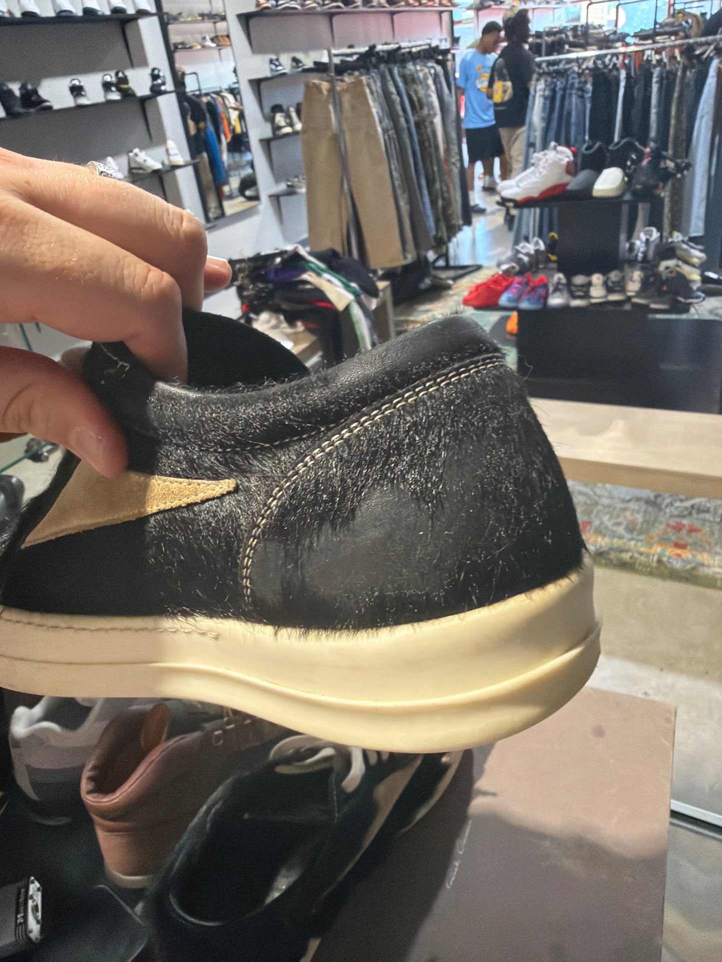 Rick Owens Vintage Sneaker Fur Sz 10