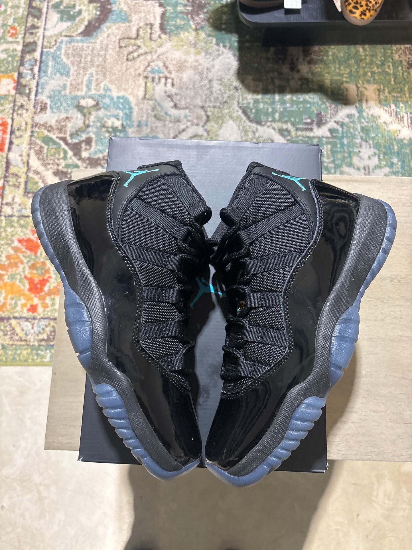 Jordan 11 Gamma Blue Used Sz 9