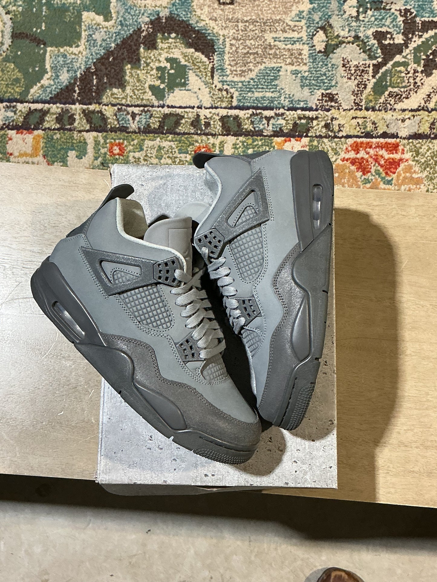 Jordan 4 Wet Cement Used Sz 8