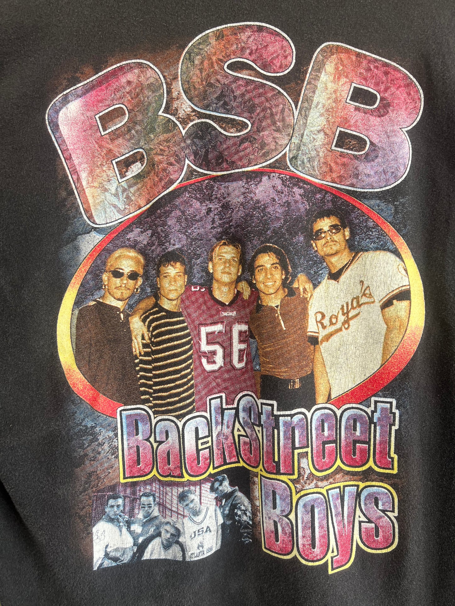 vintage Backstreet Boys rap tee