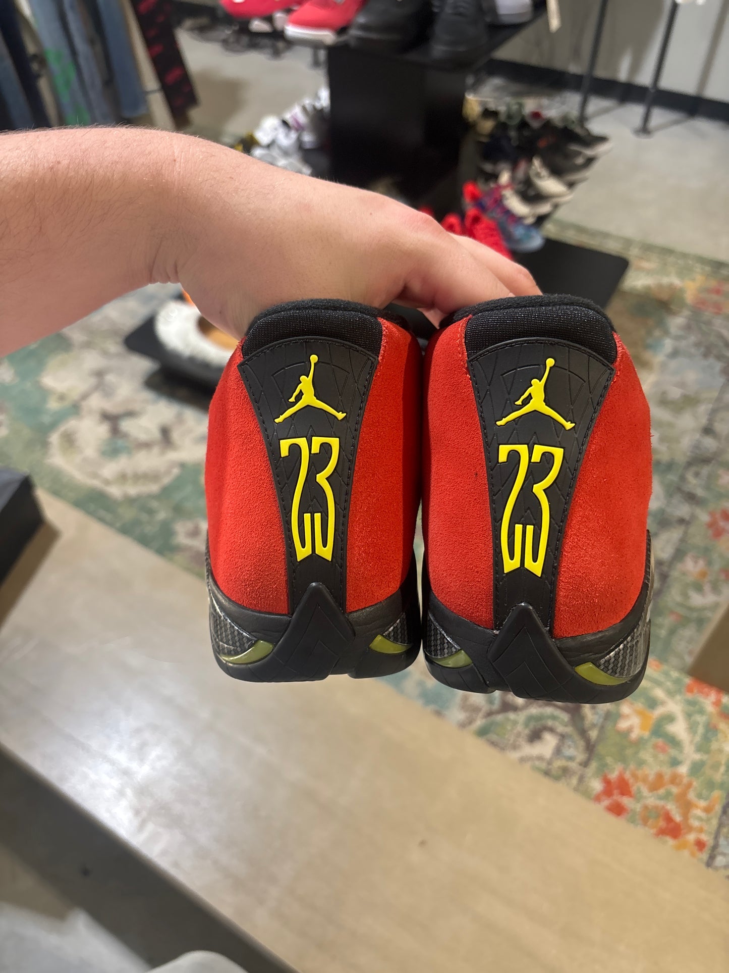 Jordan 14 Ferrari Used Sz 9.5 NB