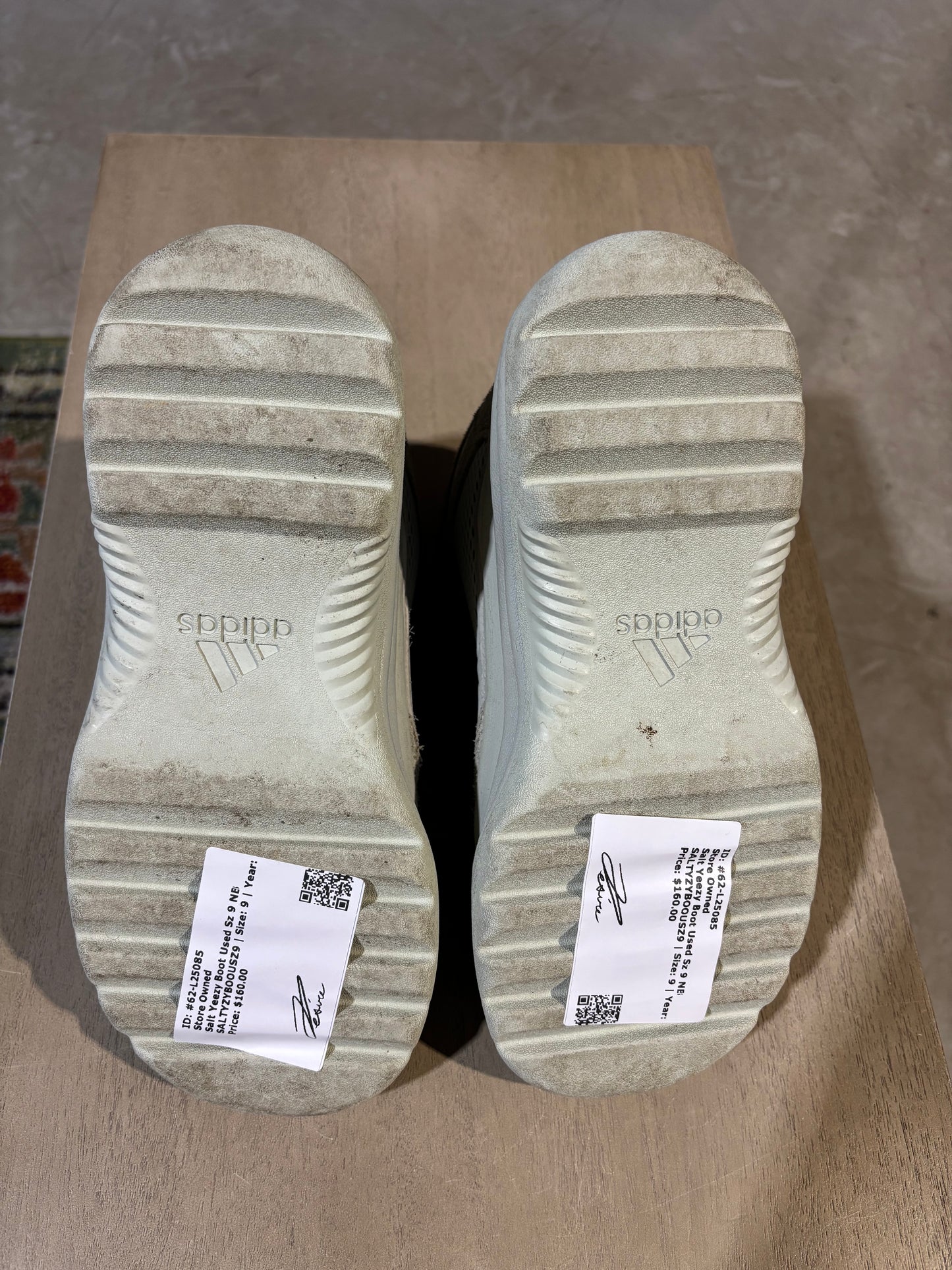Salt Yeezy Boot Used Sz 9 NB