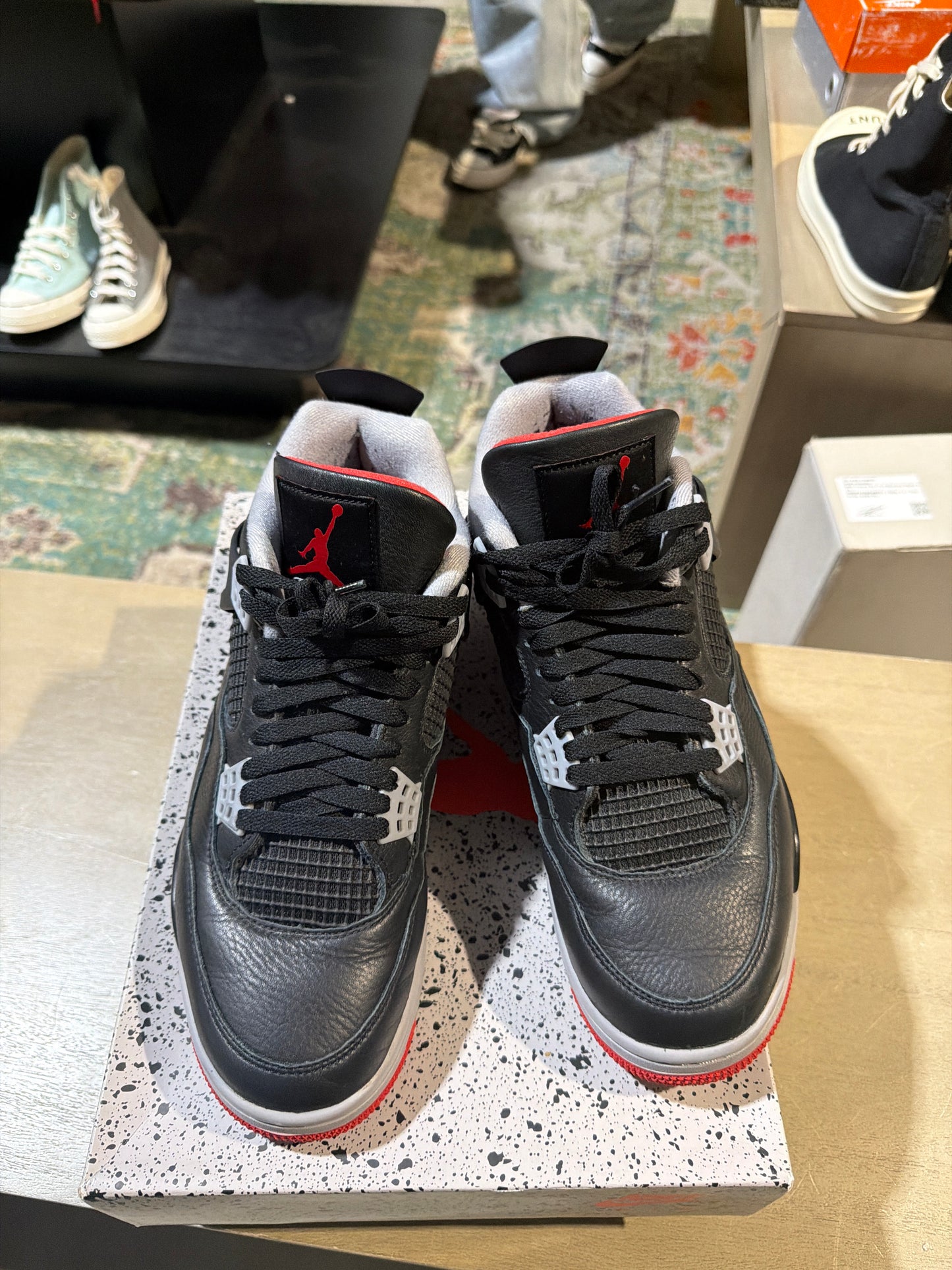 Jordan 4 Bred Reimagined Used Sz 10