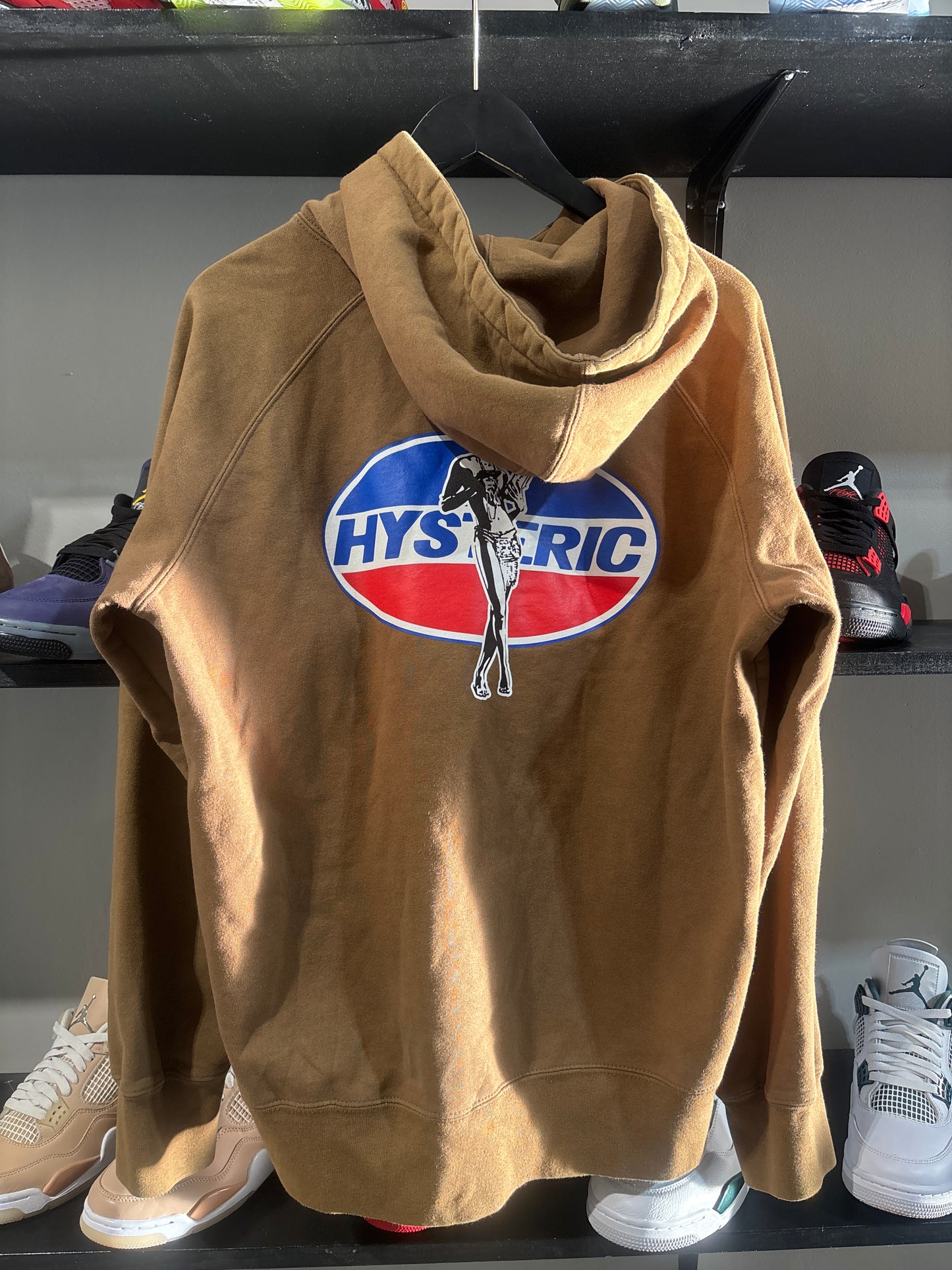 Supreme Hysteric Glamour Brown Hoodie