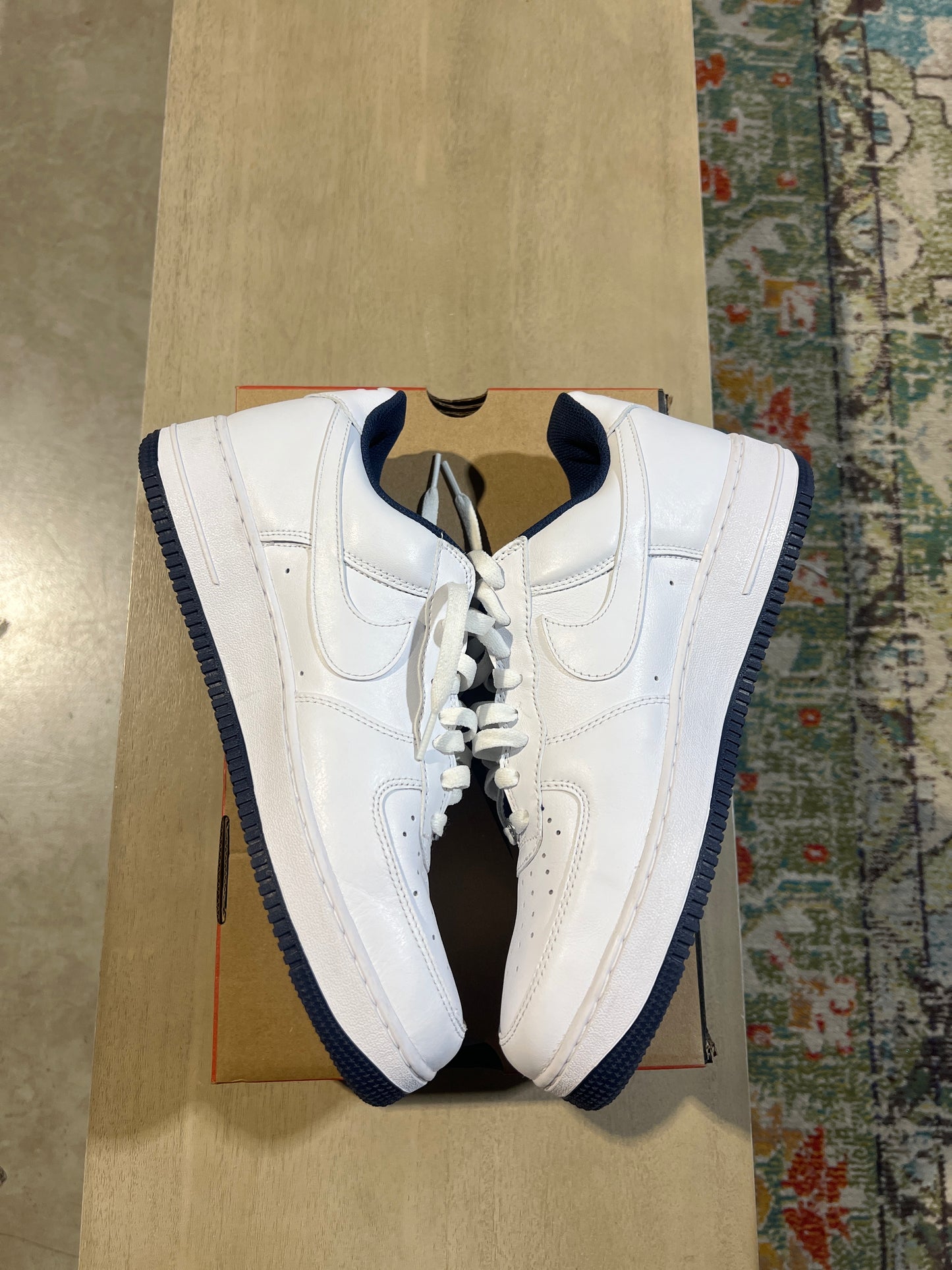 Concrete Air Force 1 White Used SZ 11.5