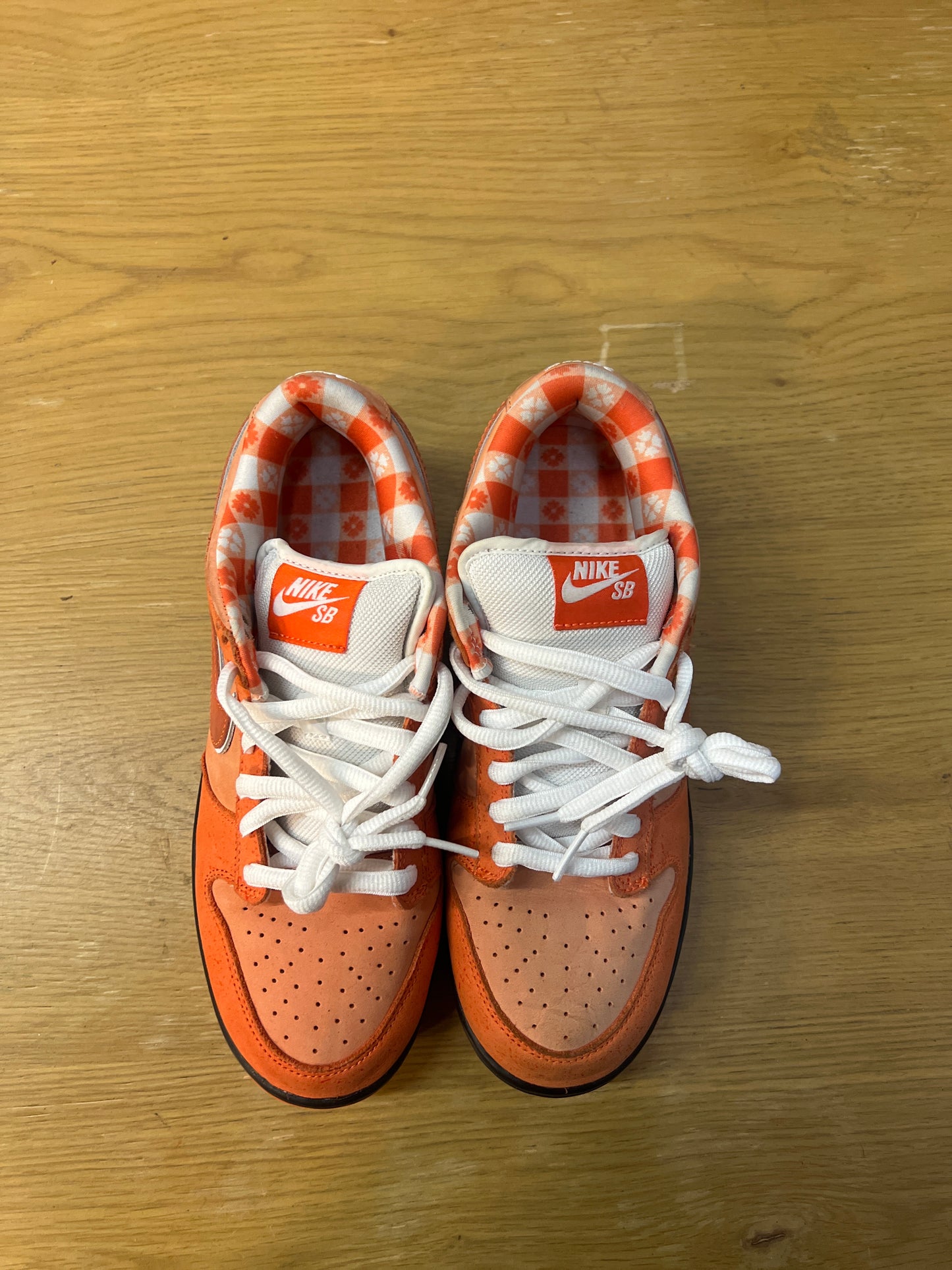 Nike Dunk SB orange lobster