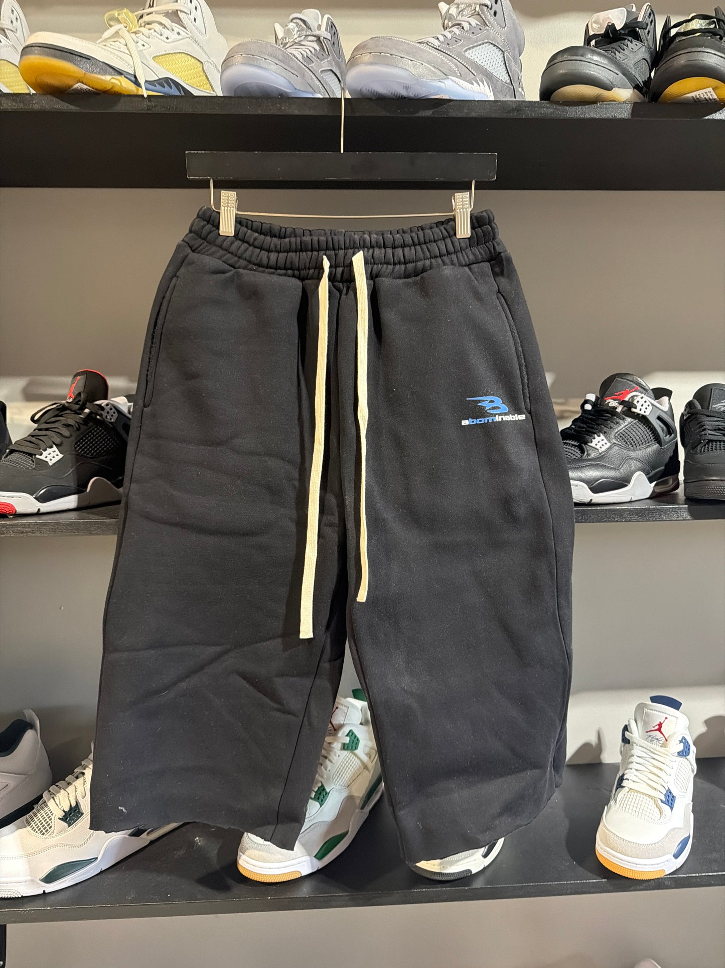 Abominable B logo Black/Royal Blue Shorts