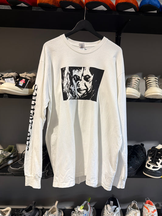 Supreme White Black Exorcist Longsleeve