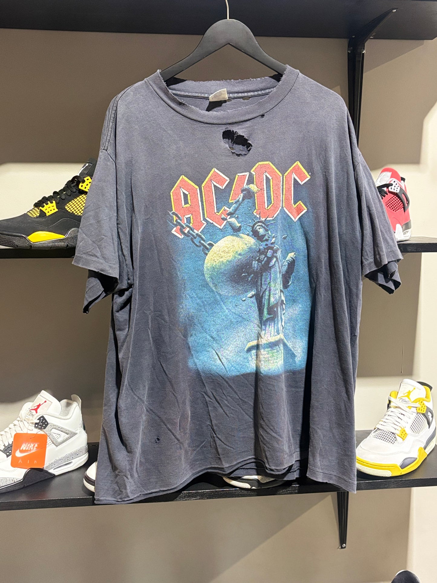 Vintage Thrashed ACDC World Tour Tee 96