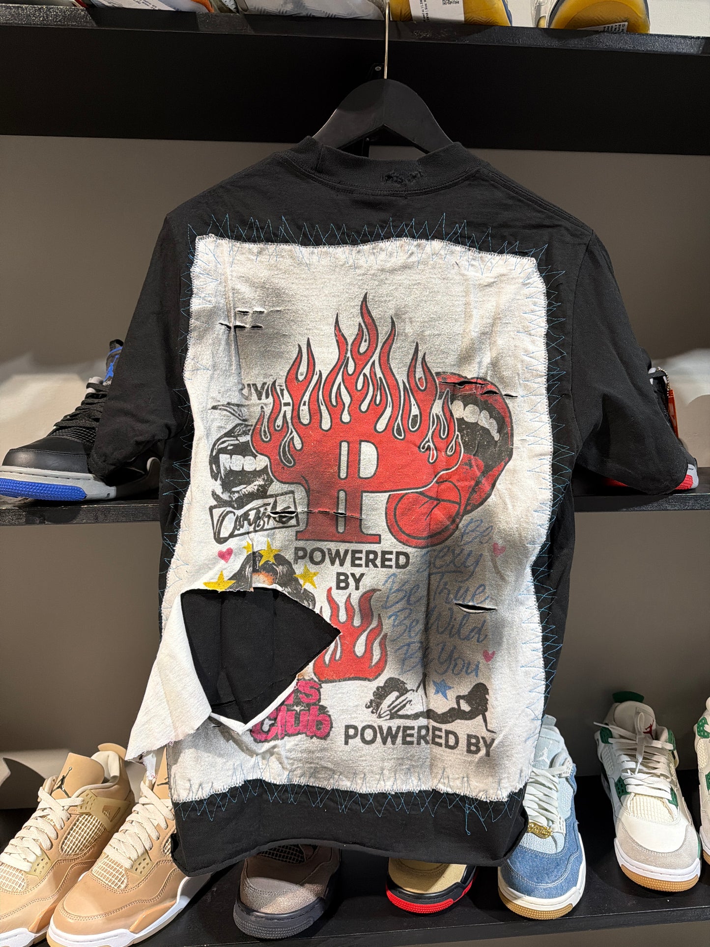 PRIVATE PARTY GARBAGE JUICE TEE BLACK