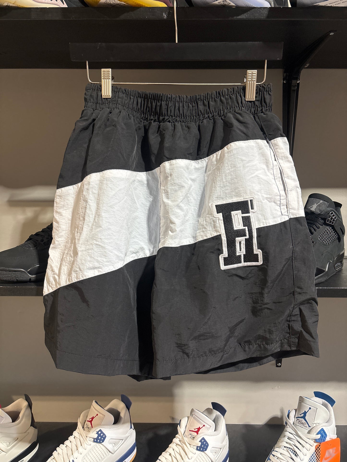 FOREVER HUNGRY WINDBREAKER SET BLACK/WHITE