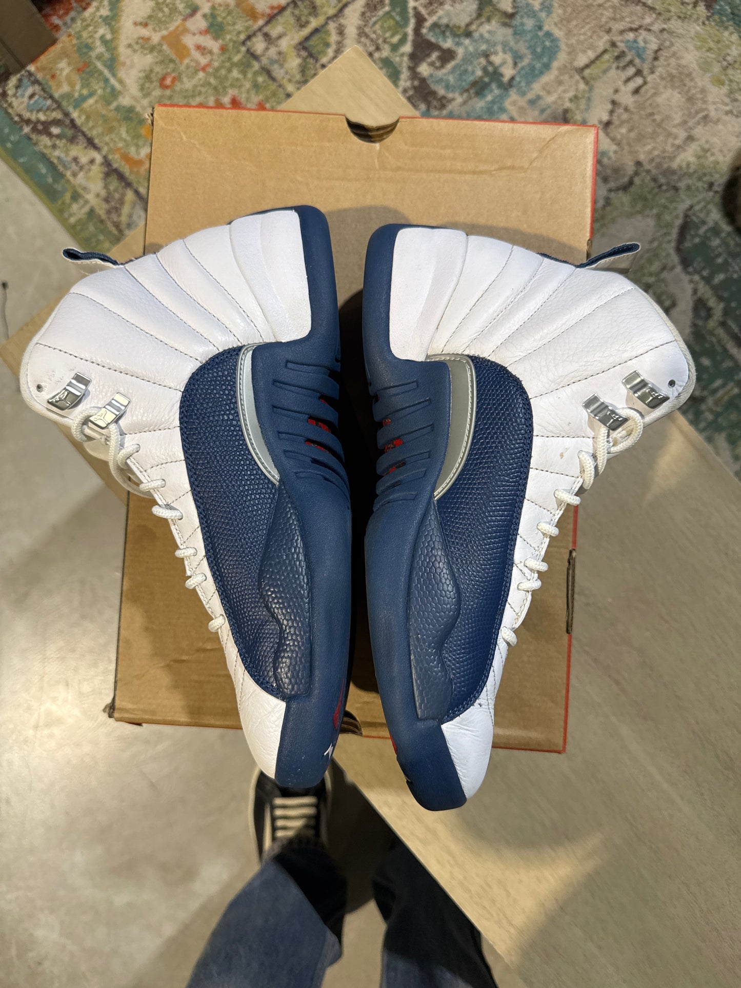 Jordan 12 French Blue Used Sz 9.5