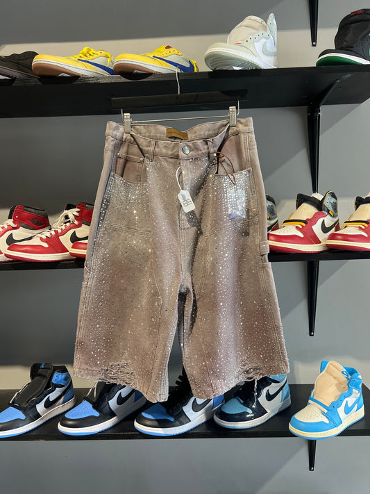 boarc diamond redial shorts brown