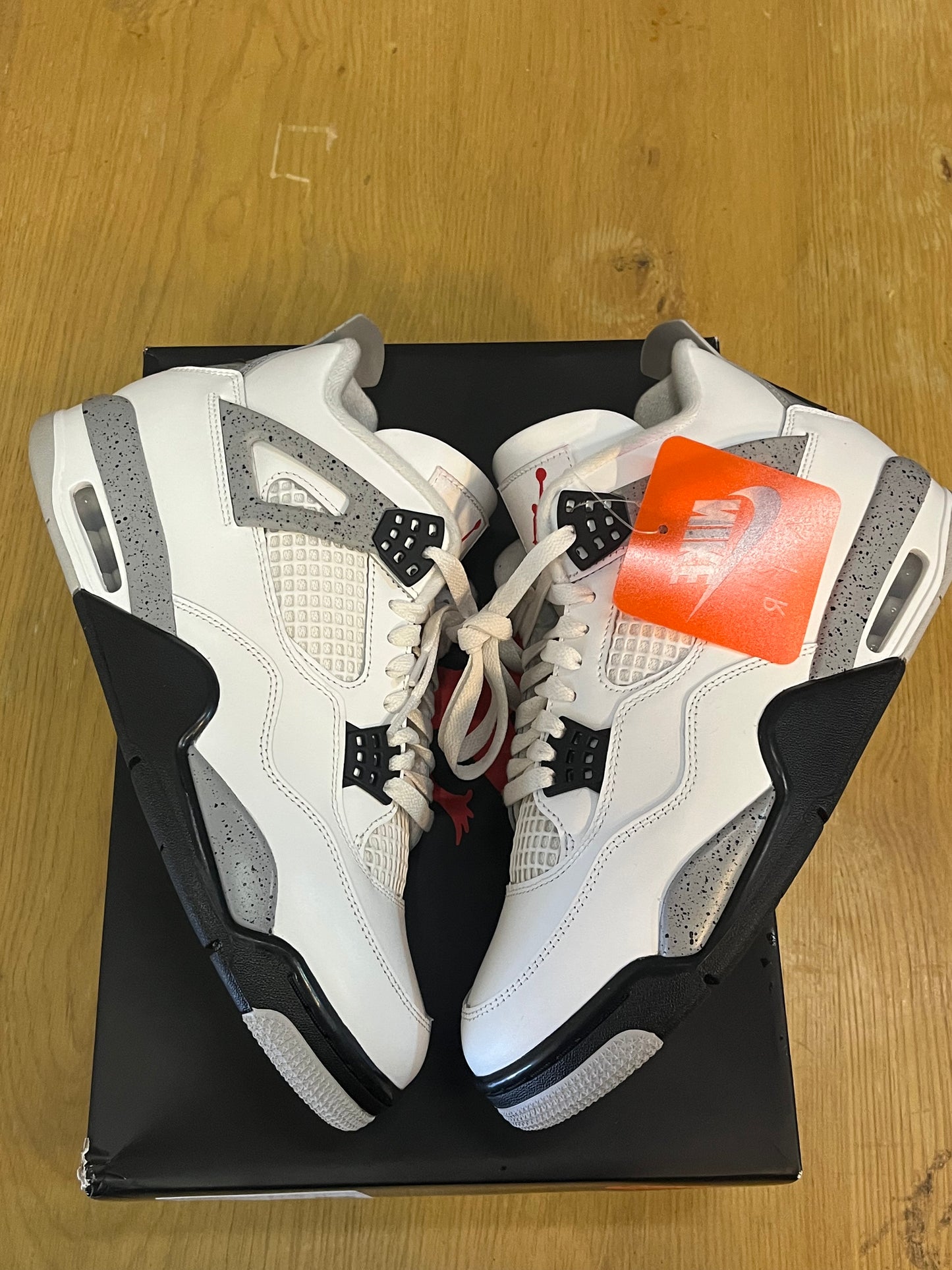 White Cement 4 used size 10