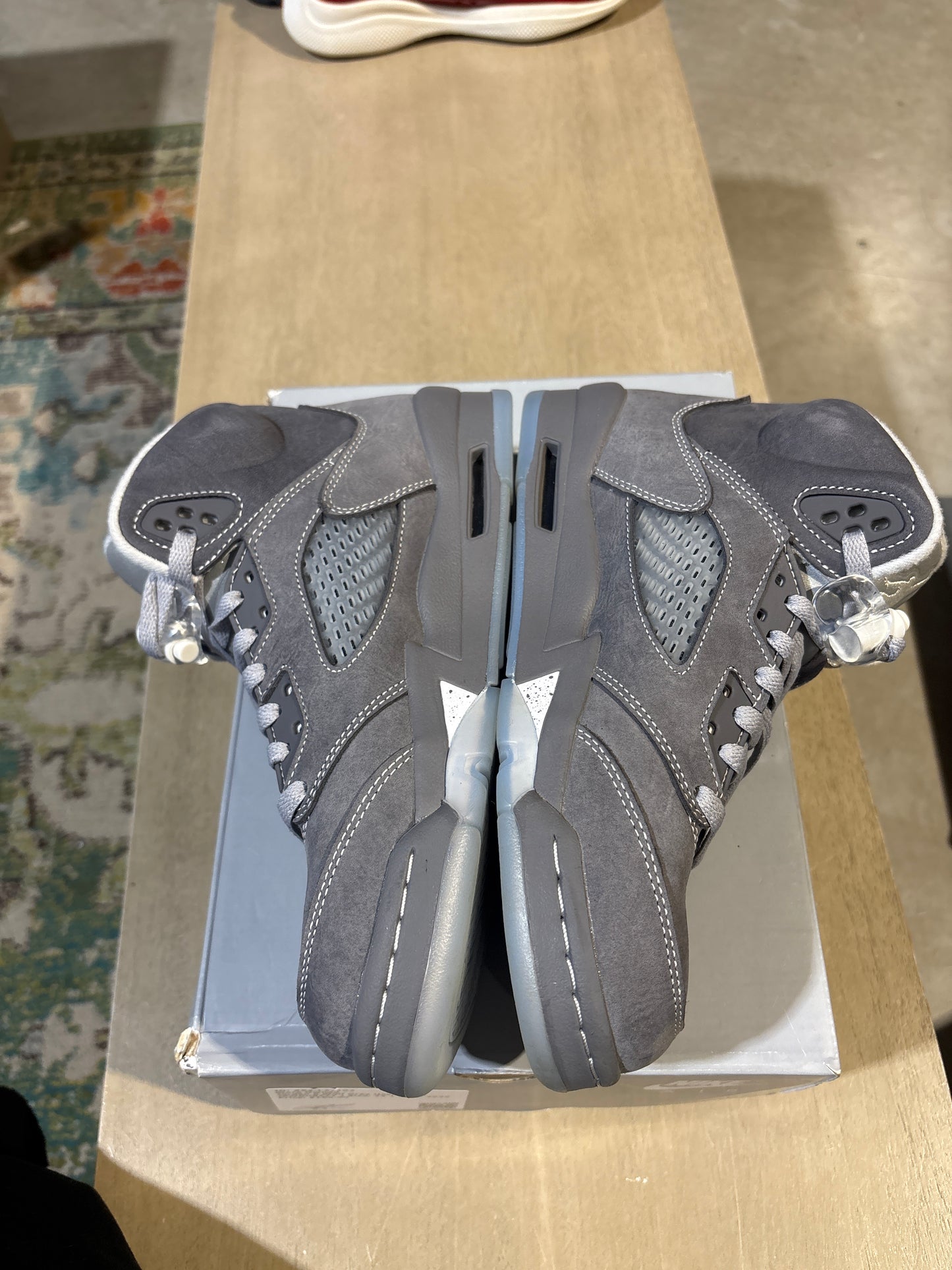 Jordan 5 Wolf Grey Used Sz 7Y