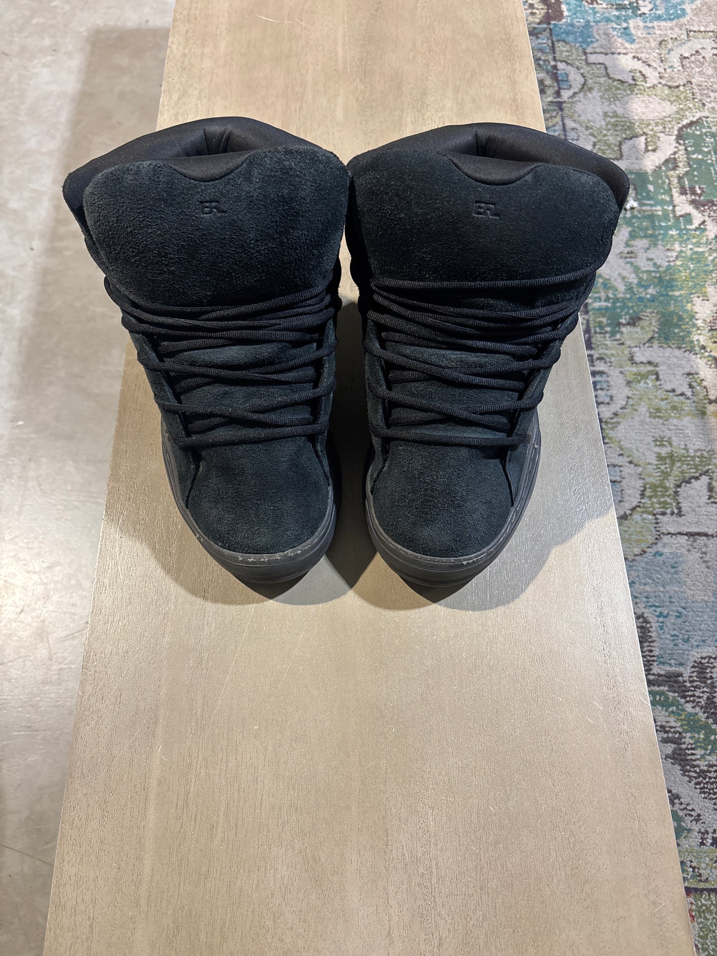 ERL Vamp Sneaker Black/Black Sz 11 Used NB