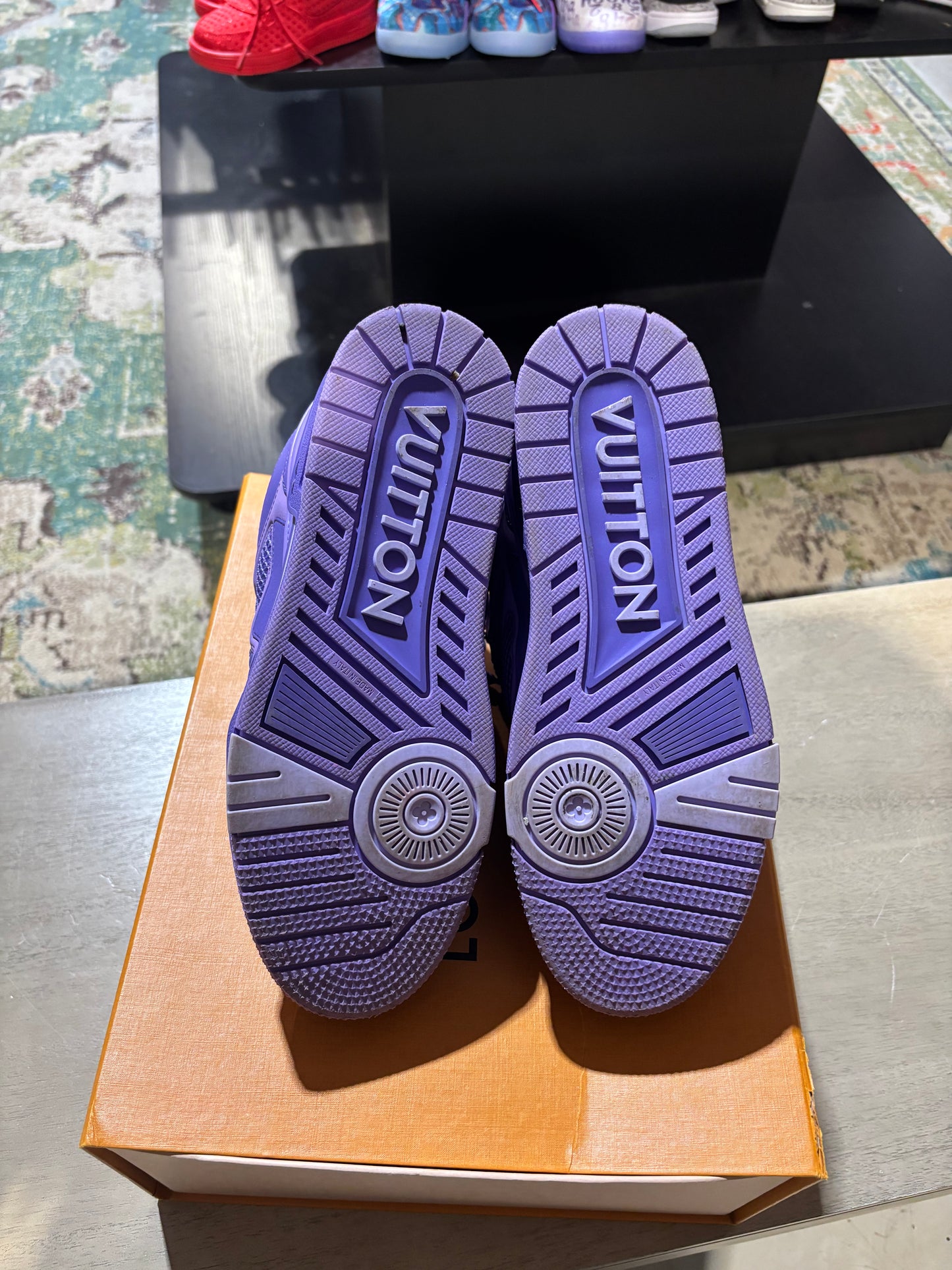 Lv Skate Purple/Purple Used Sz 6.5