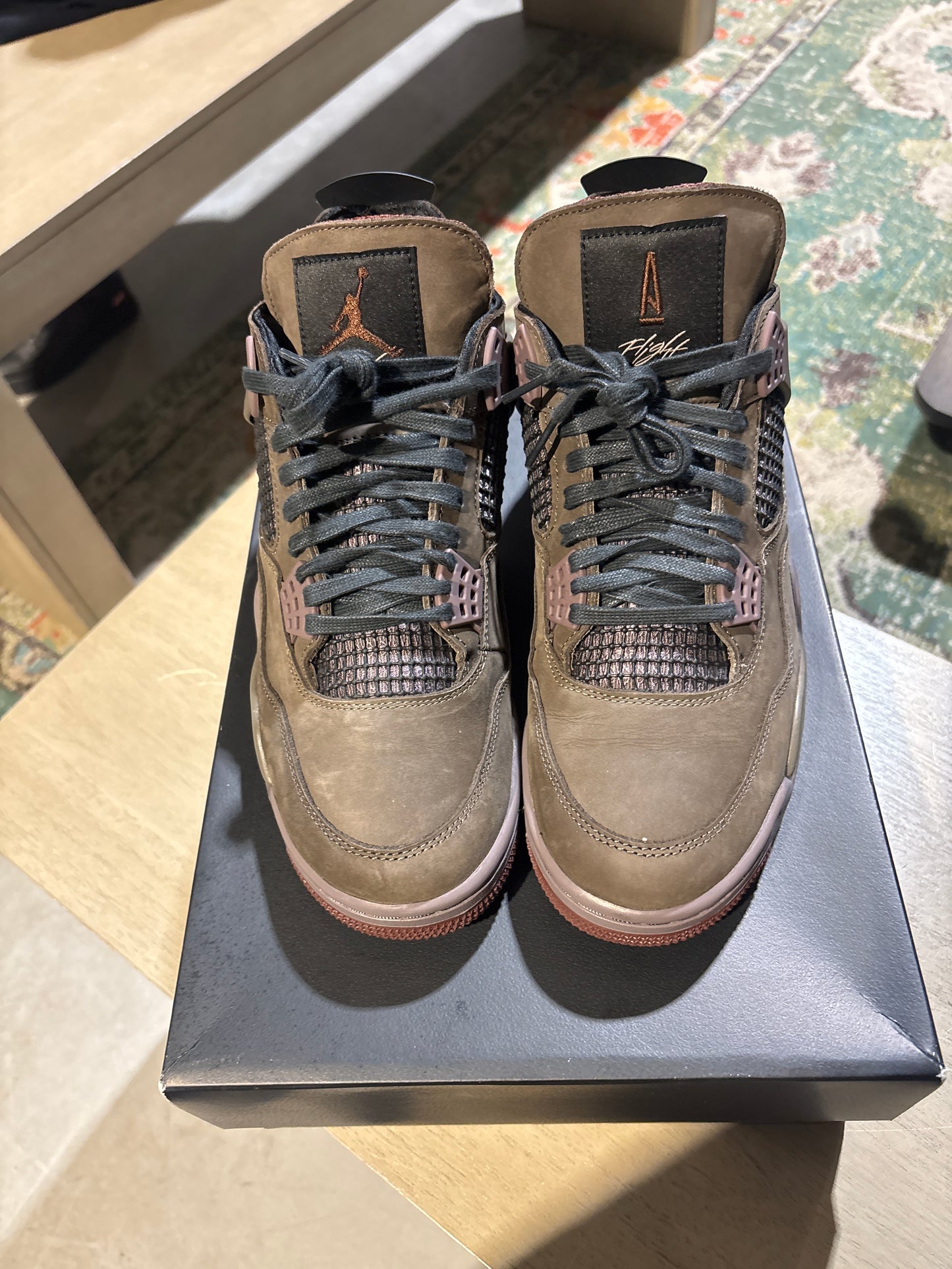 Jordan 4 A Ma Mocha Used Sz 9.5