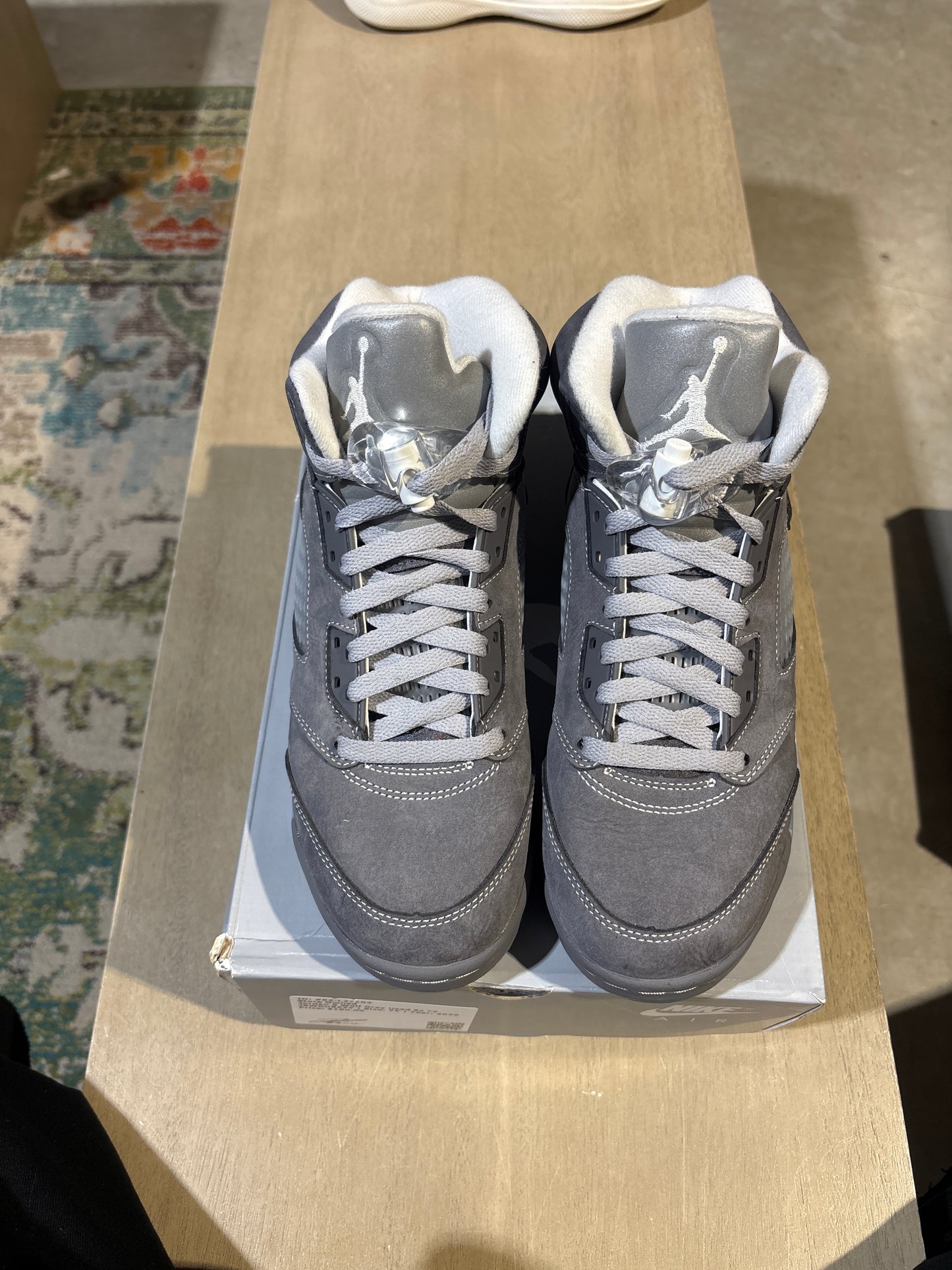 Jordan 5 Wolf Grey Used Sz 7Y
