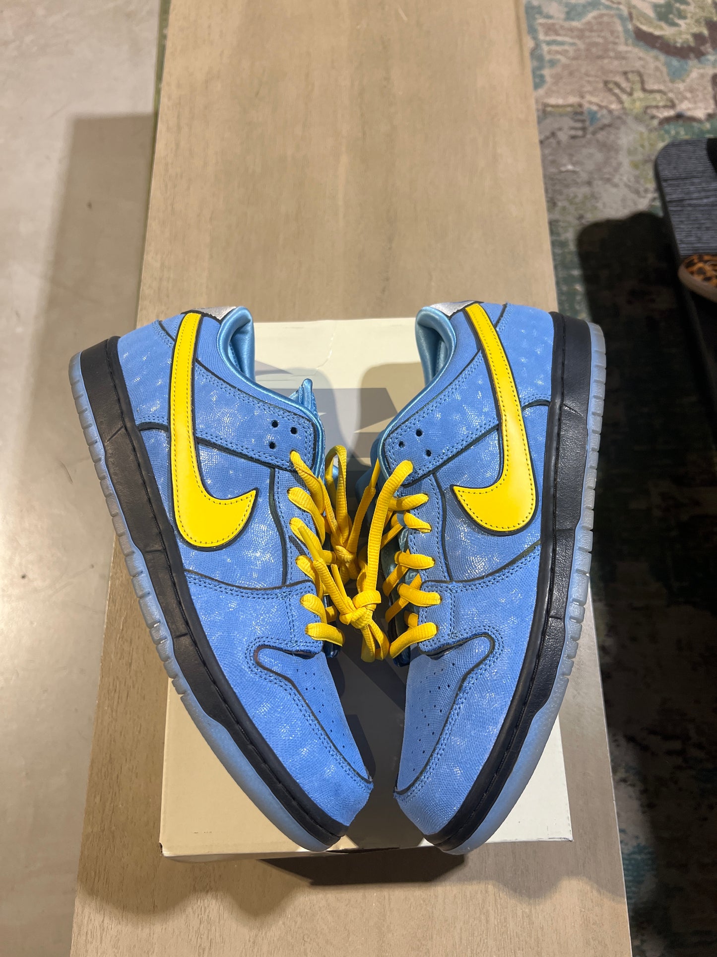 nike sb dunk powerpuff bubbles used sz 12