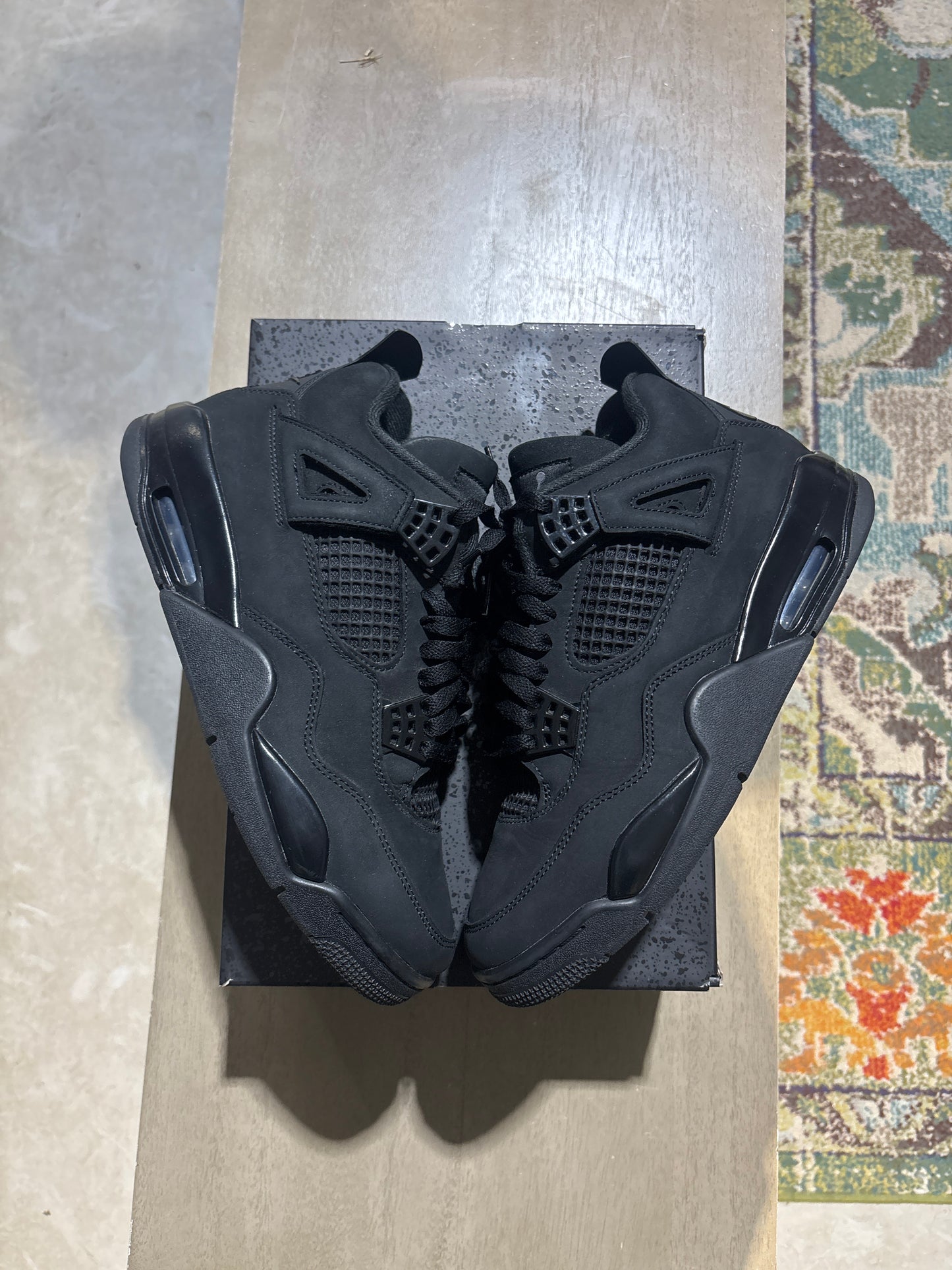 Jordan 4 Black Cat Used Sz 9