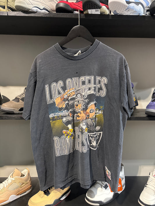 Vintage Los Angels Raiders Black Tee