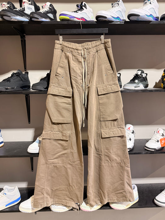 Rick Owens Brown Bella Cargo Pants
