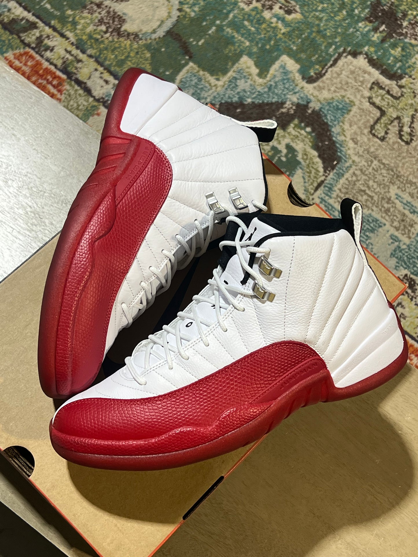 Jordan 12 Cherry Used Sz 11.5