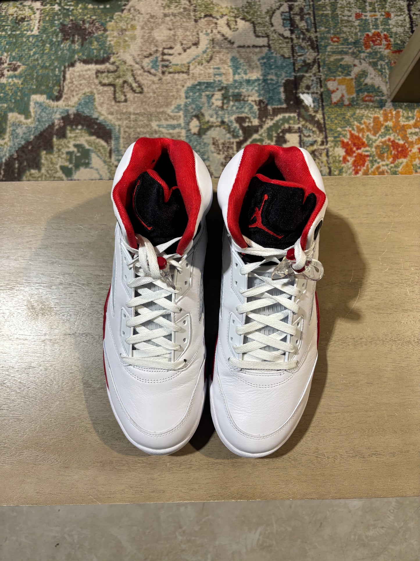 AIR JORDAN 5 FIRE RED USED SZ 13 NB