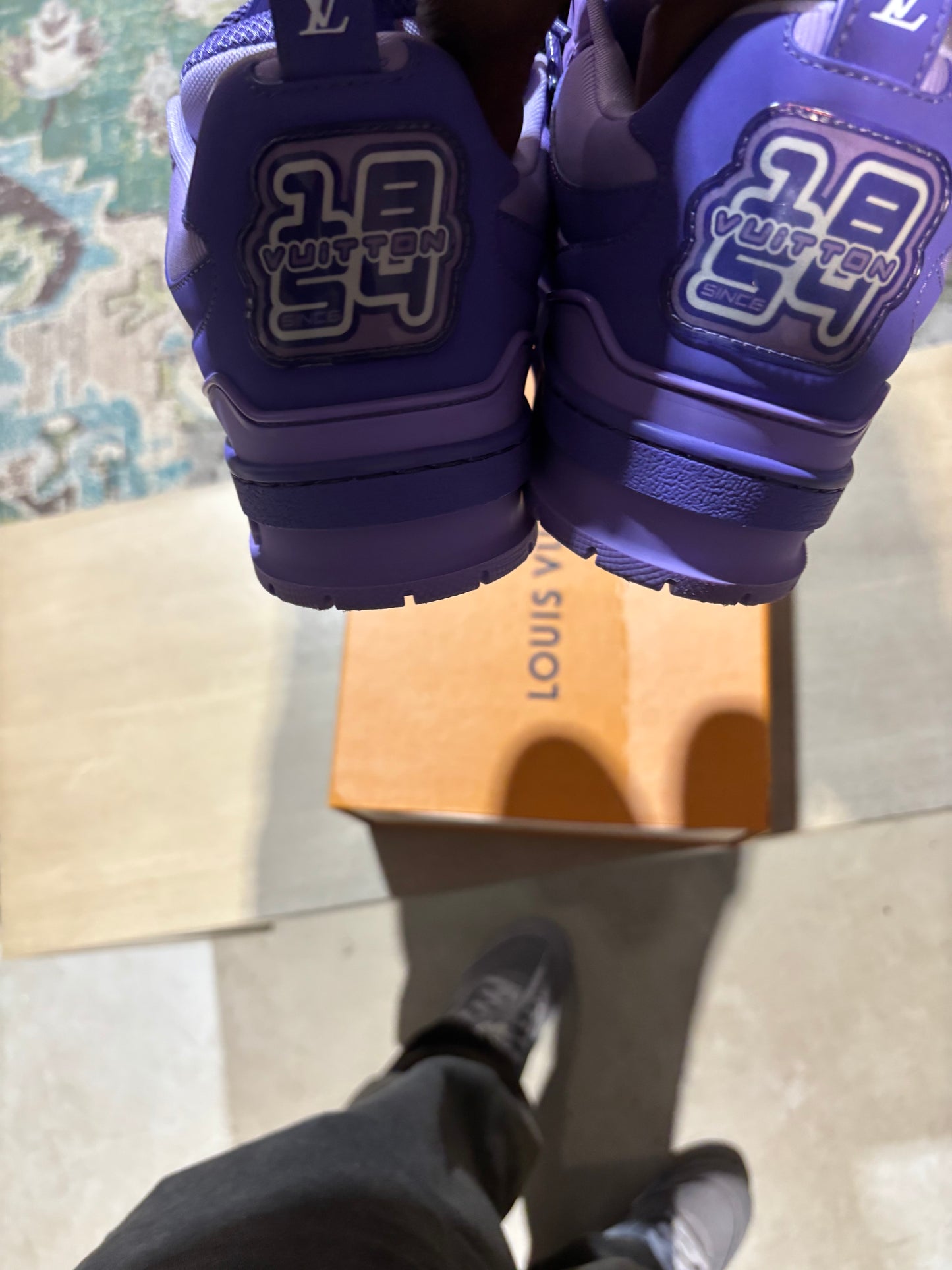 Lv Skate Purple/Purple Used Sz 6.5