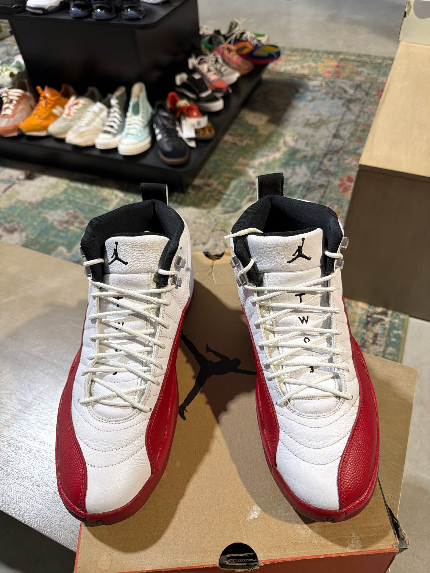 Jordan 12 Cherry Used Sz 12