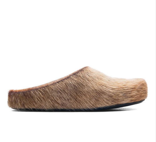 Marni Fussbett Sabot Tobacco