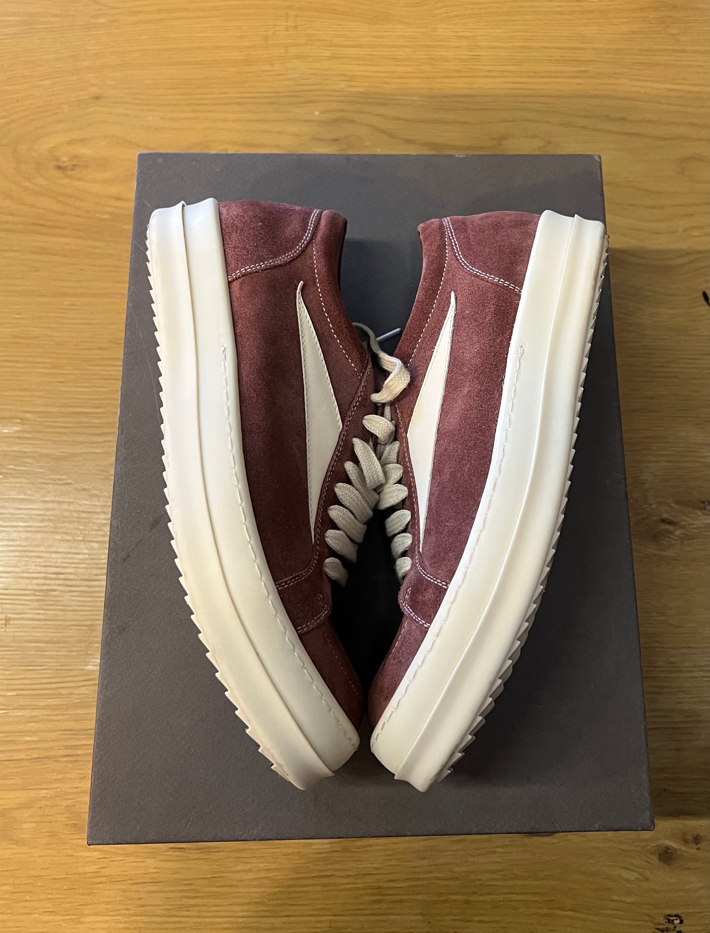 Rick Owens Wmns Lido Vintage Low Dusty Pink Used (7M)