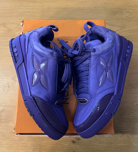 LV SKate Sneaker Purple/Purple Used