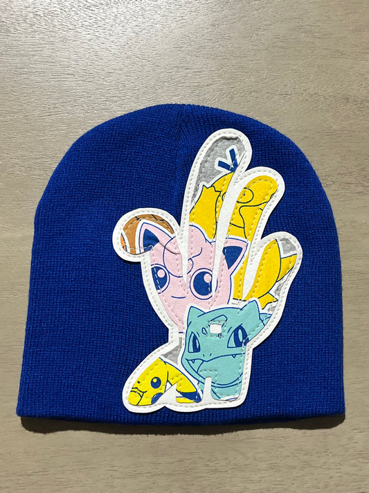 YKWYK Beanie Blue/multi color anime