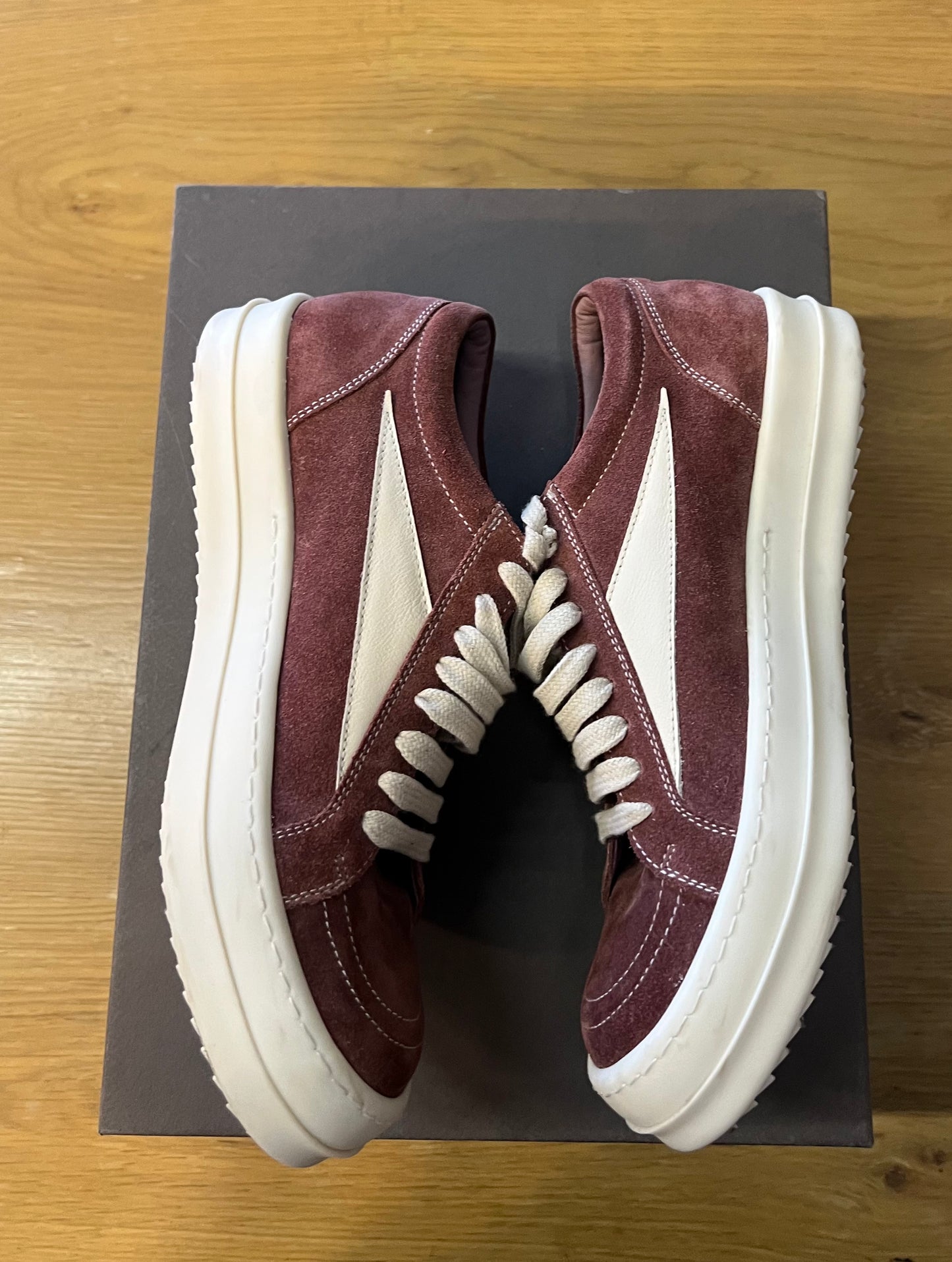 Rick Owens Wmns Lido Vintage Low Dusty Pink Used (7M)