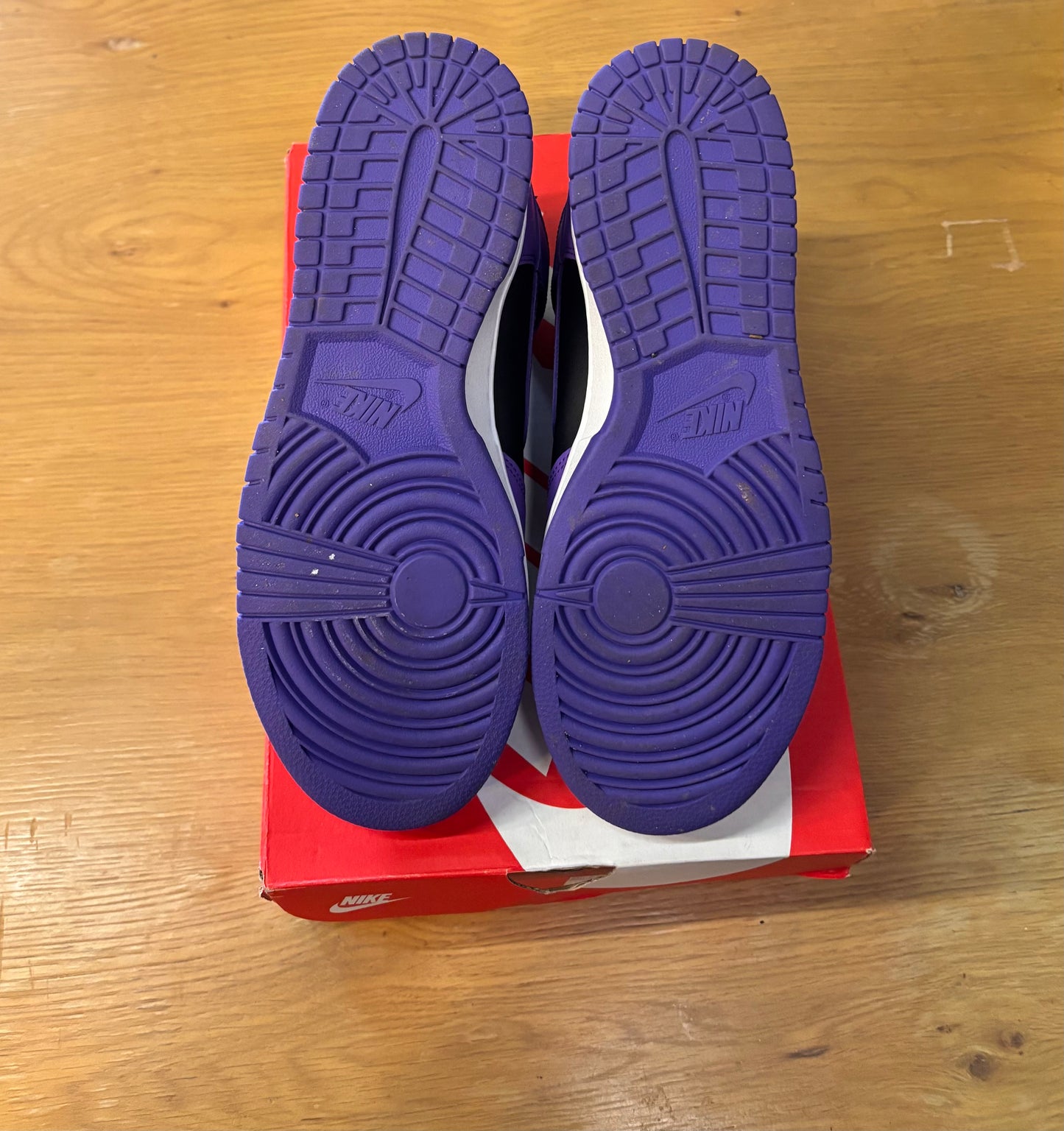 Nike dunk high psychic purple size 9 used
