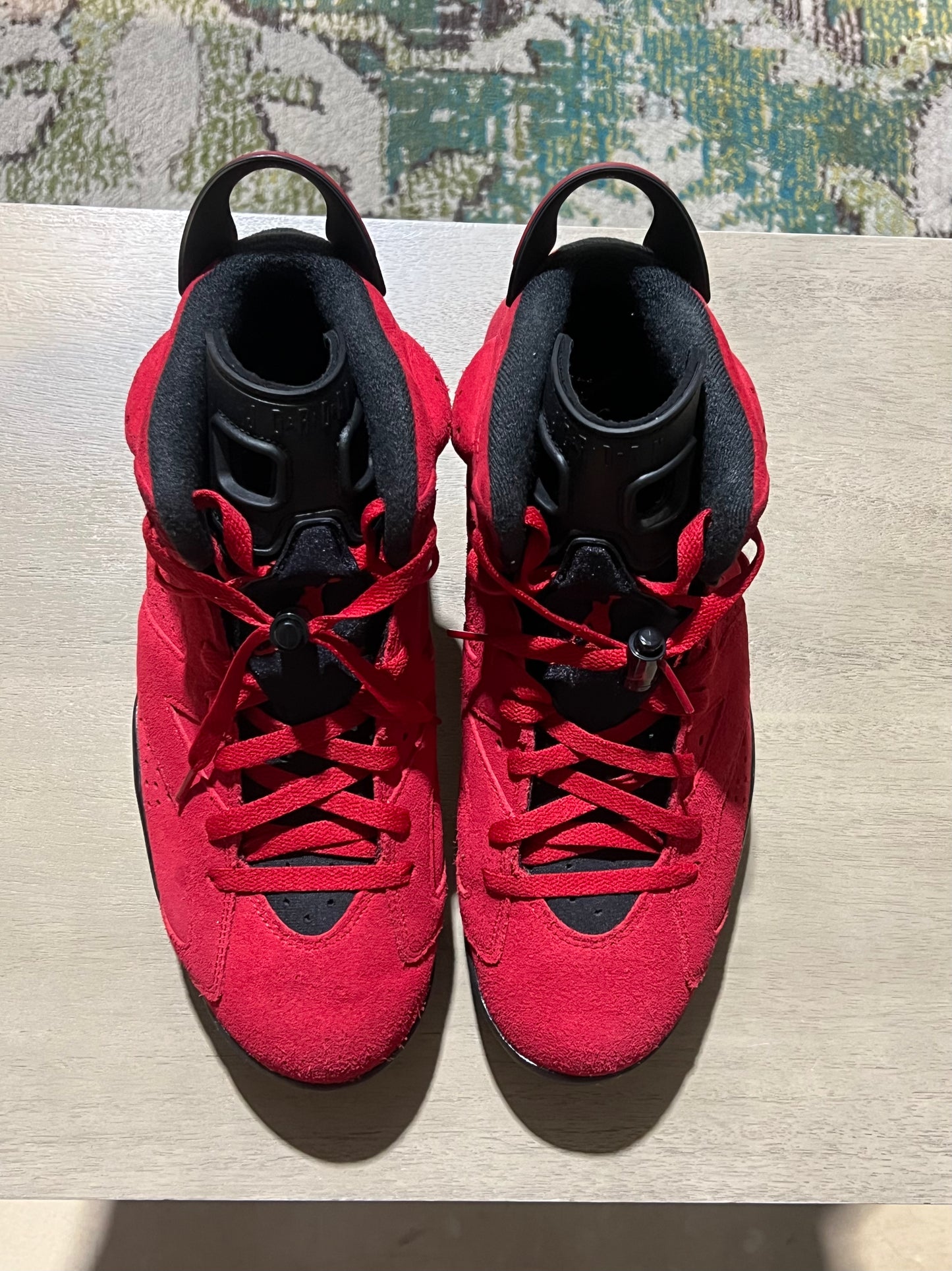 AIR JORDAN 6 TORO BRAVO used sz 10