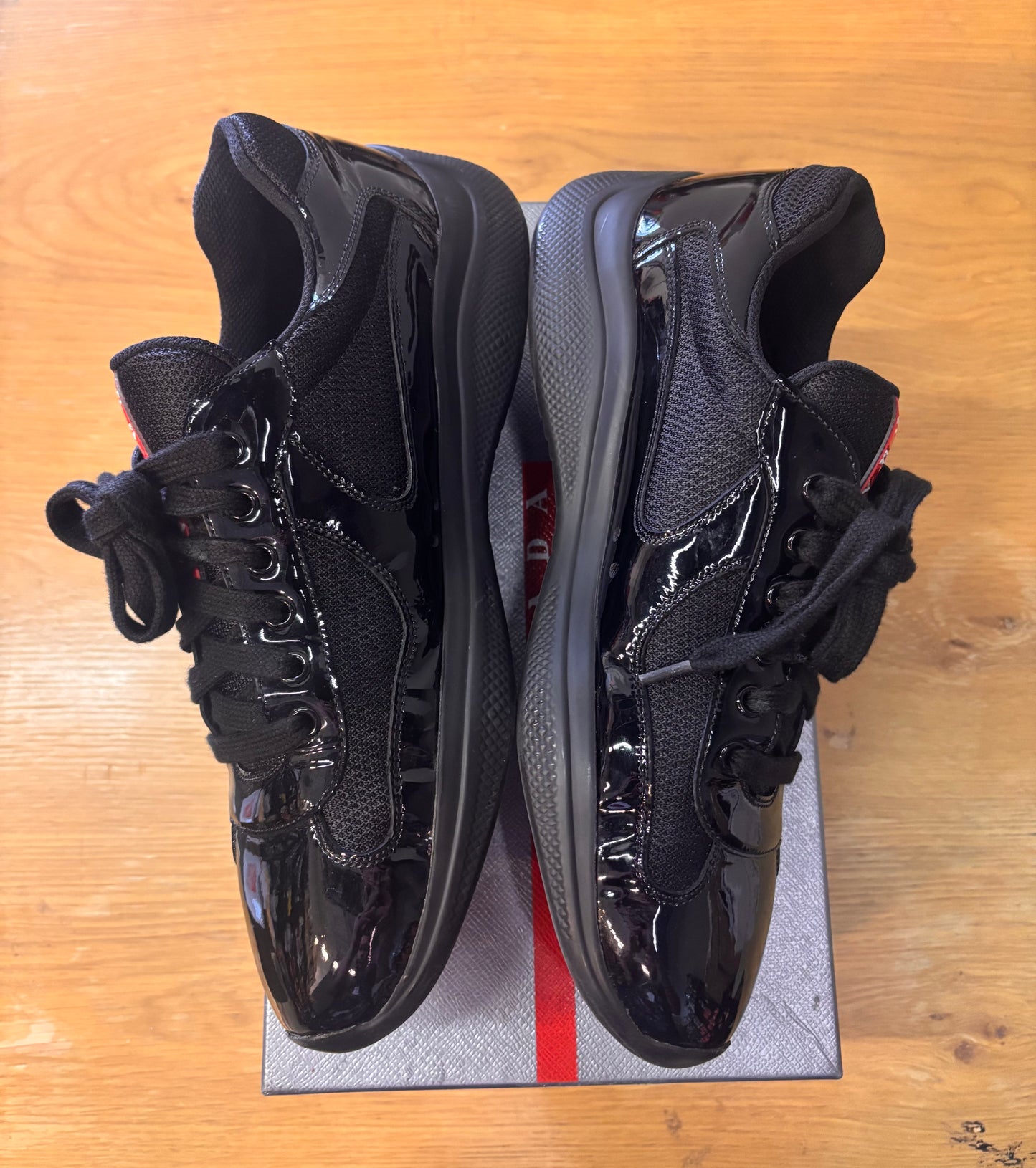 Prada Americas Cup Black Used