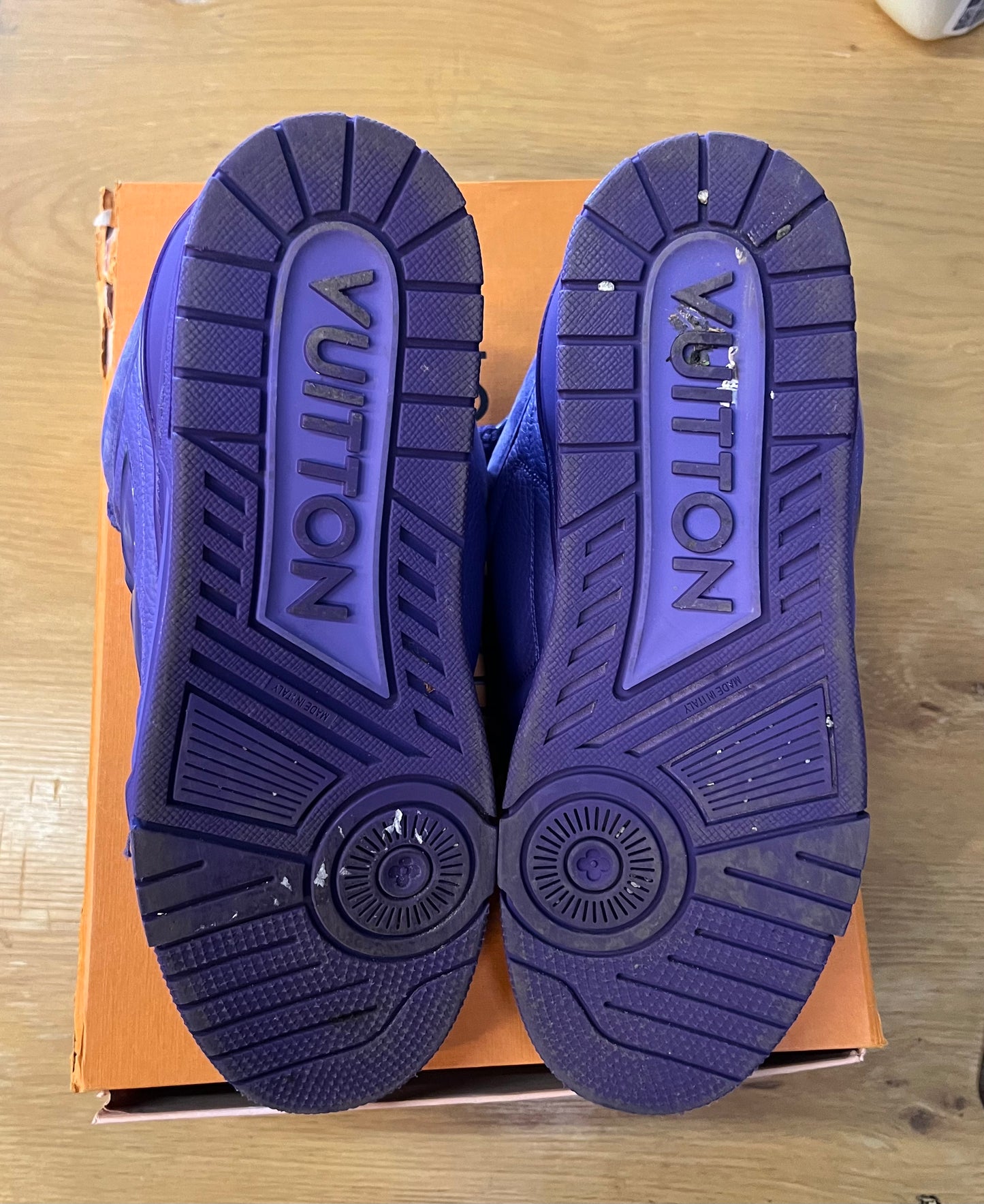 LV SKate Sneaker Purple/Purple Used
