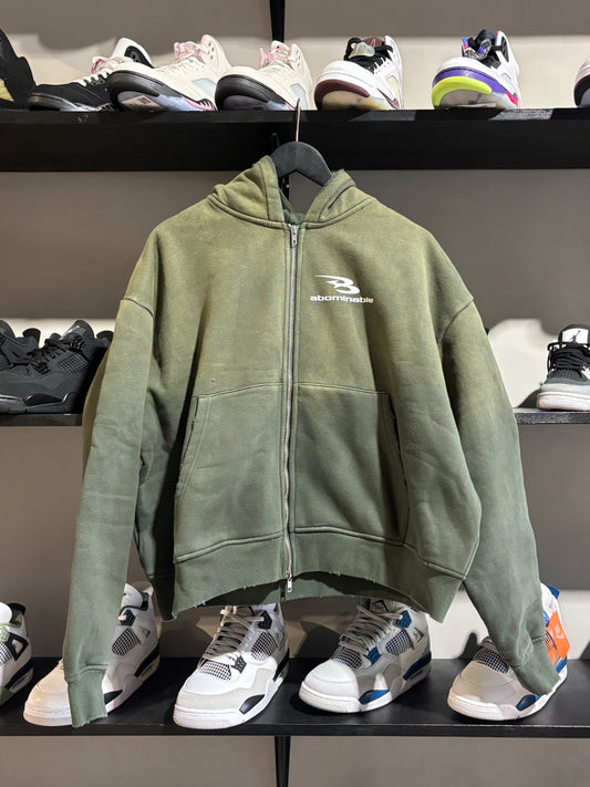 Abominable B Logo Olive Zipup