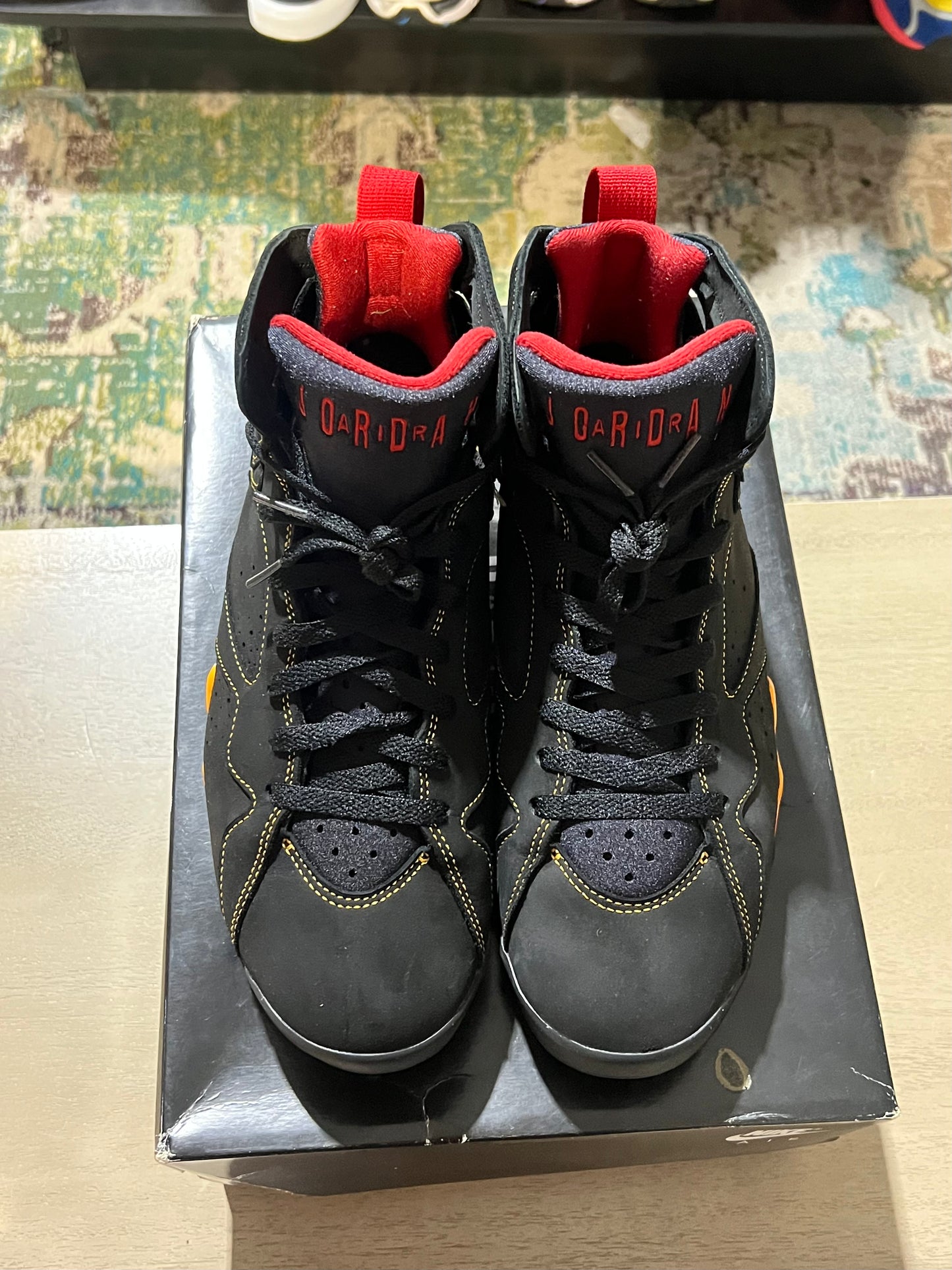 Air Jordan Retro 7 Citrus used sz 10